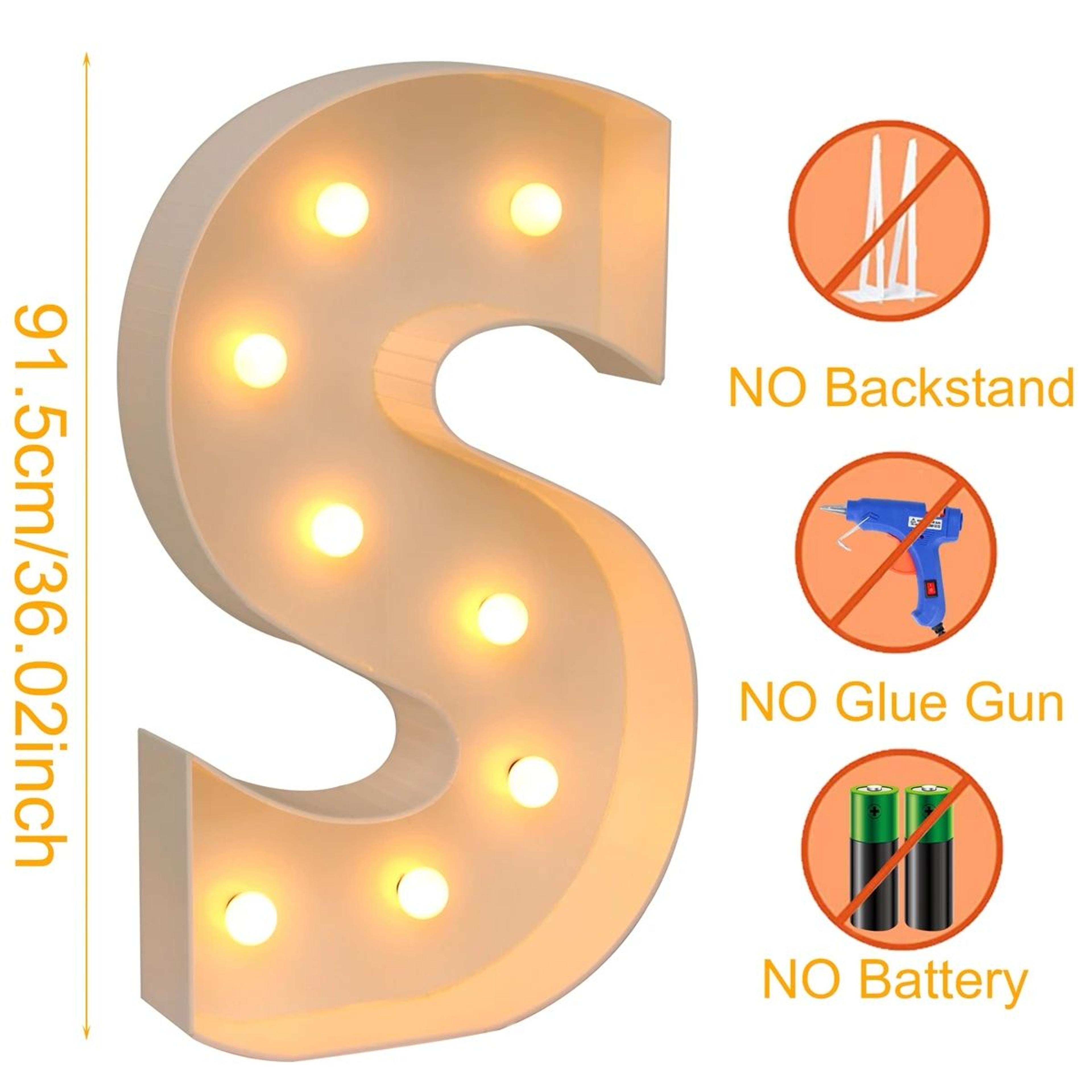 Giant LED Letter Balloon Filling Display Box 21