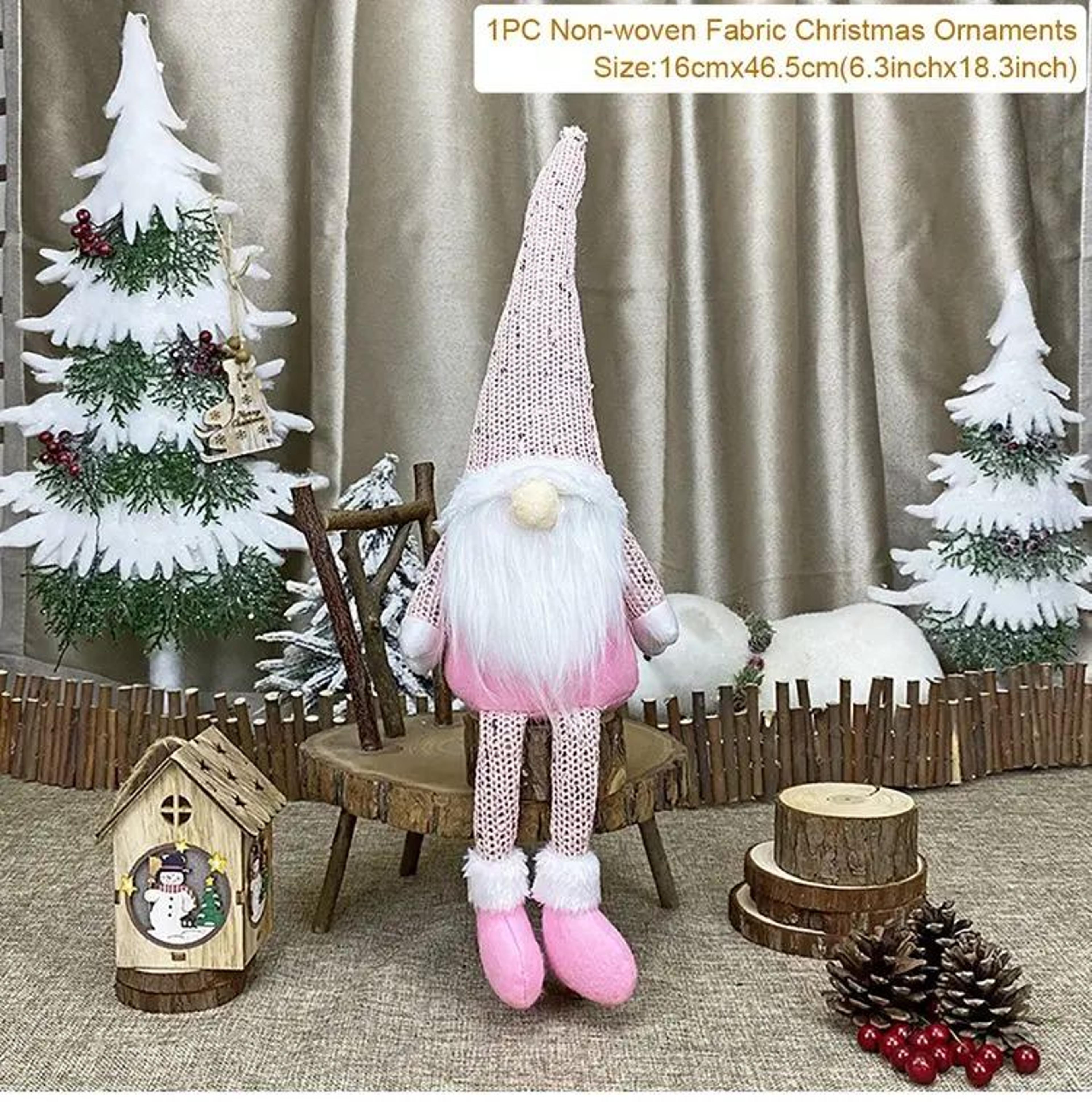 Christmas Faceless Gnome Doll Holiday Decoration 6
