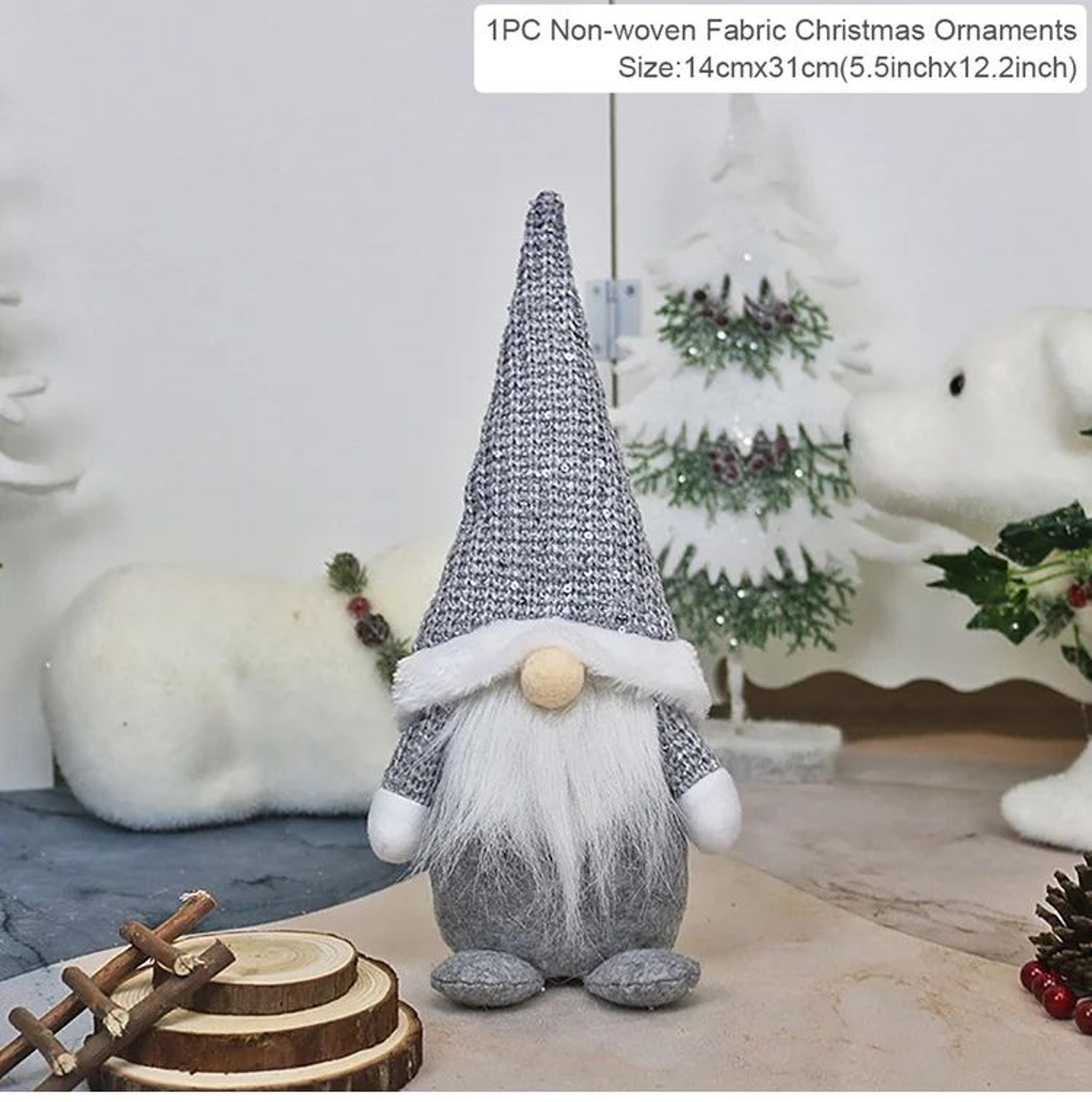 Christmas Faceless Gnome Doll Holiday Decoration 11