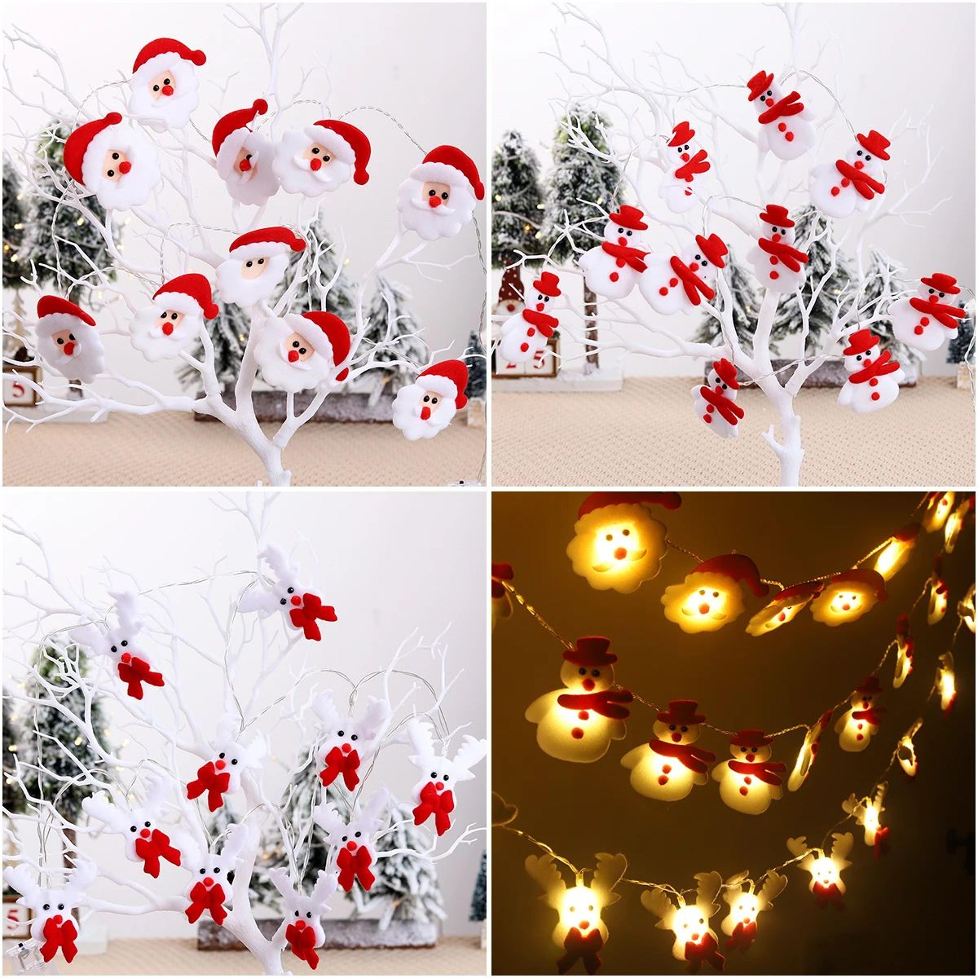 Snowman LED Christmas Garland String Lights 3
