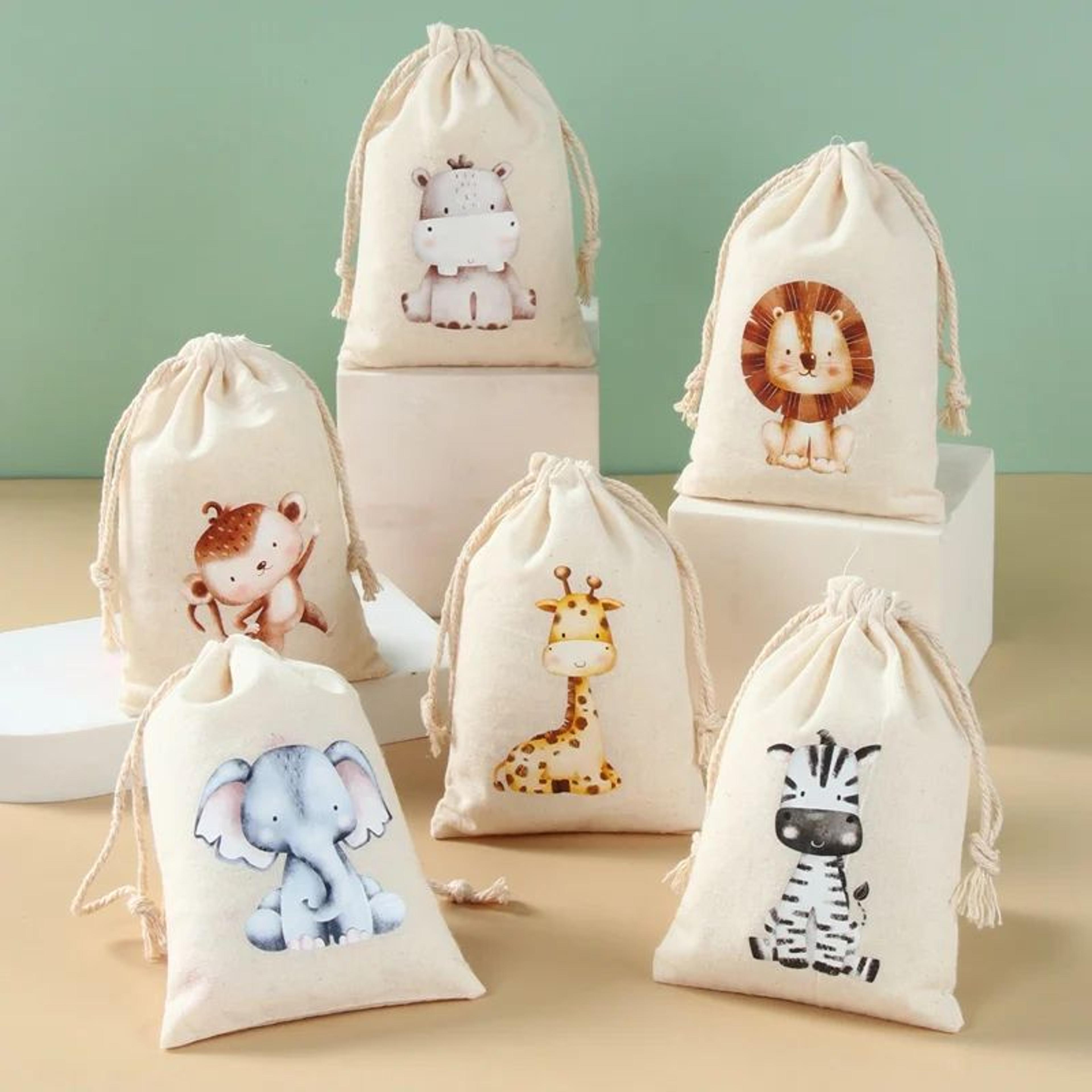 6 Piece Animal Dinosaur Unicorn Party Gift Bags 2