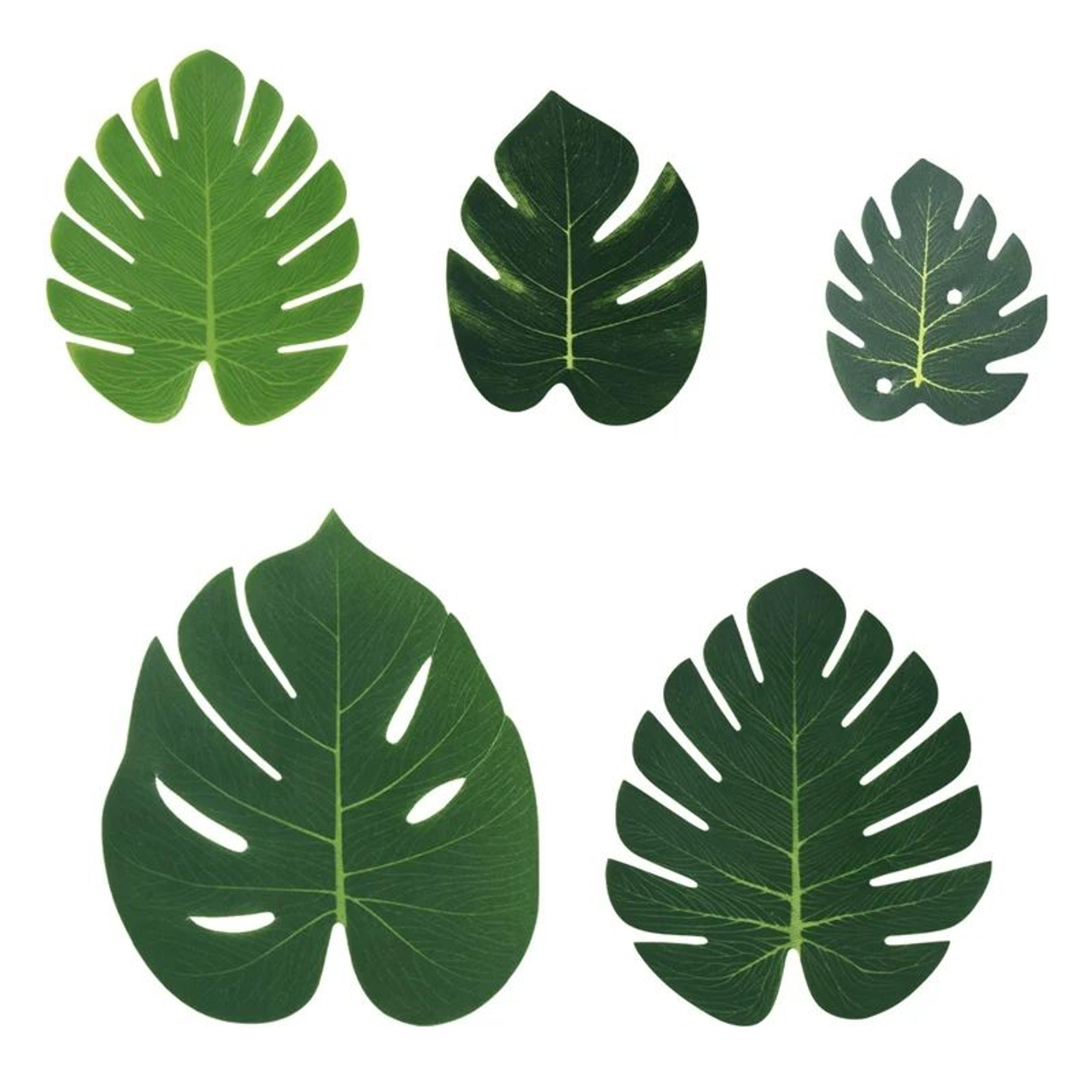 Artificial Tropical Palm Leaves Party Decor 5