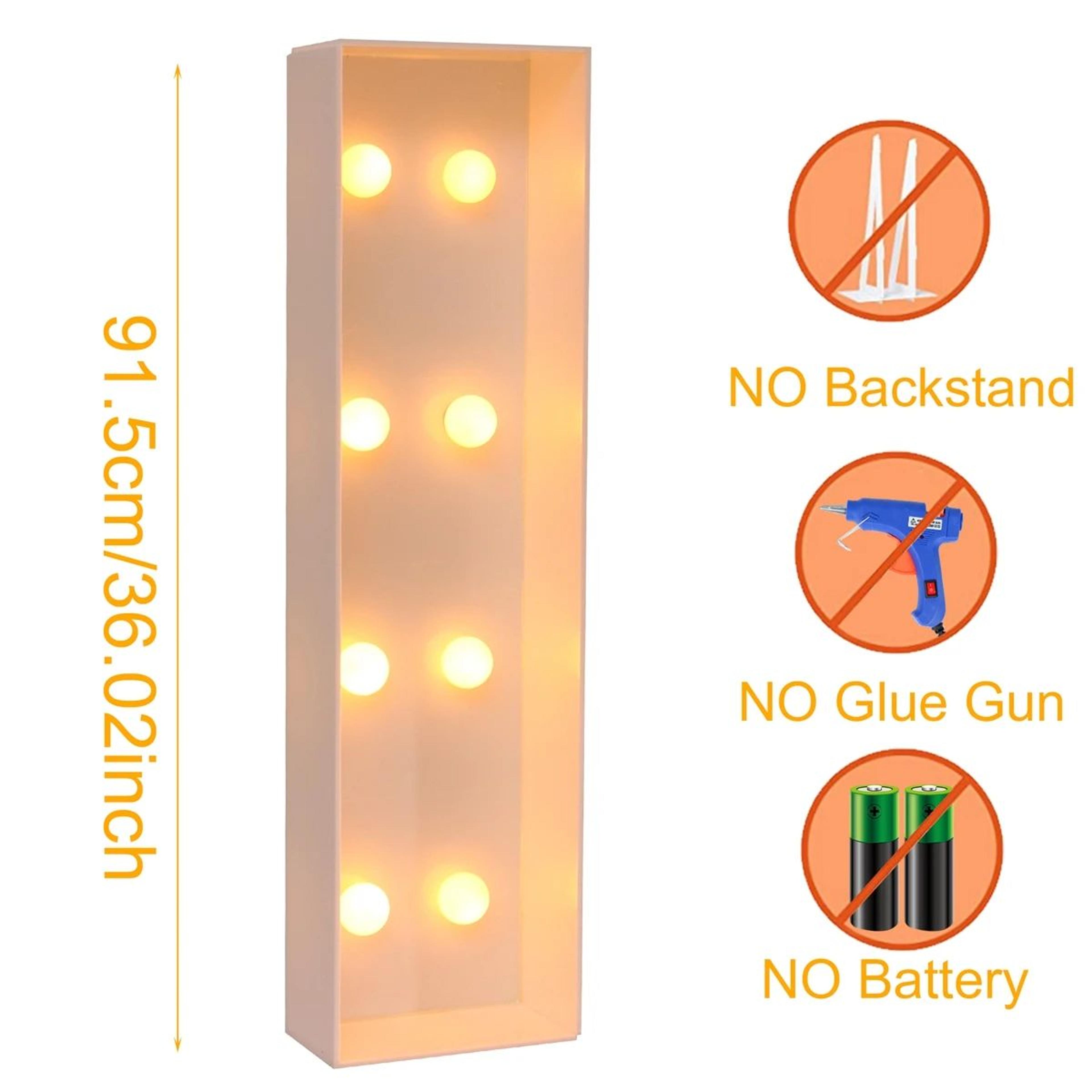 Giant LED Letter Balloon Filling Party Box 11