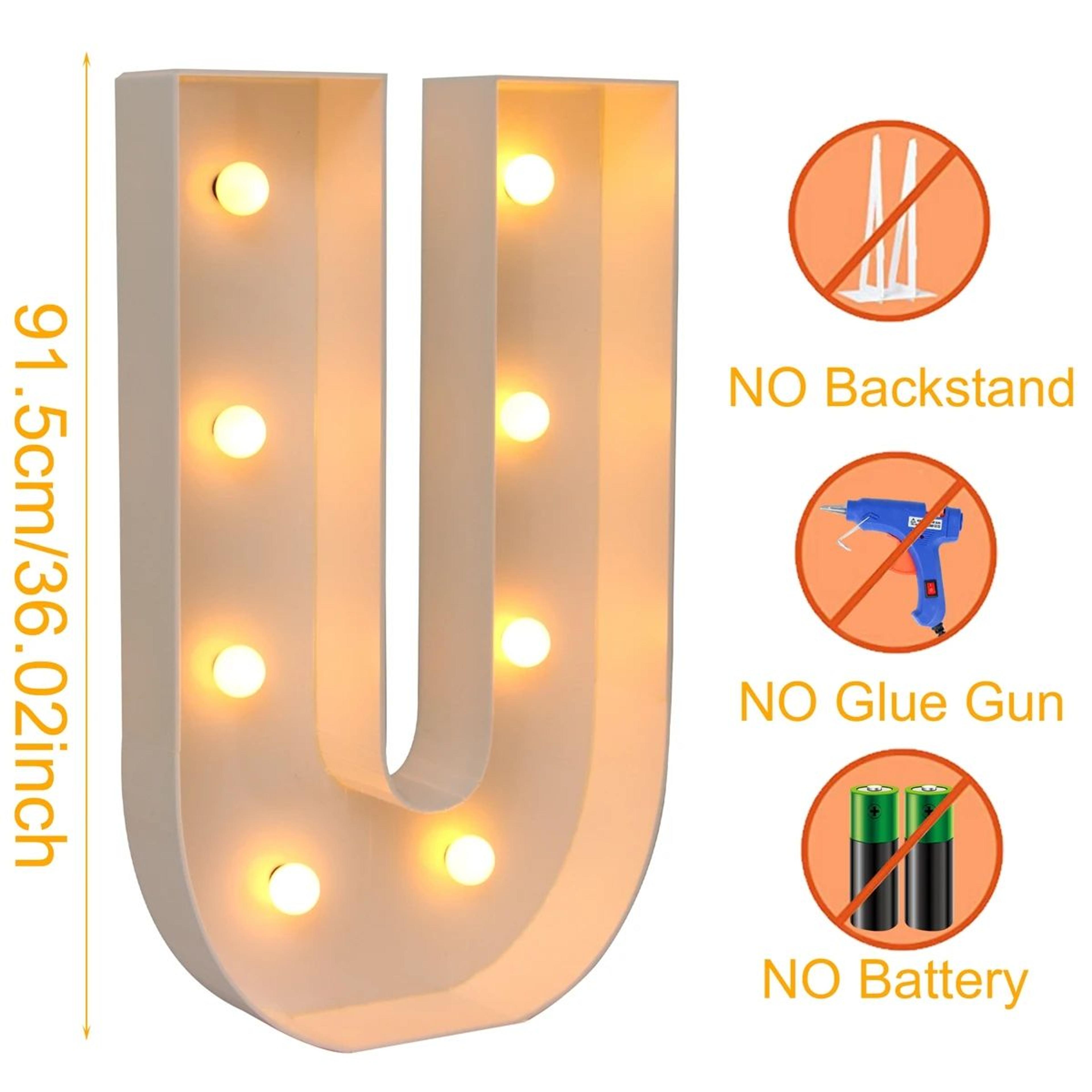 Giant LED Letter Balloon Filling Party Box 23