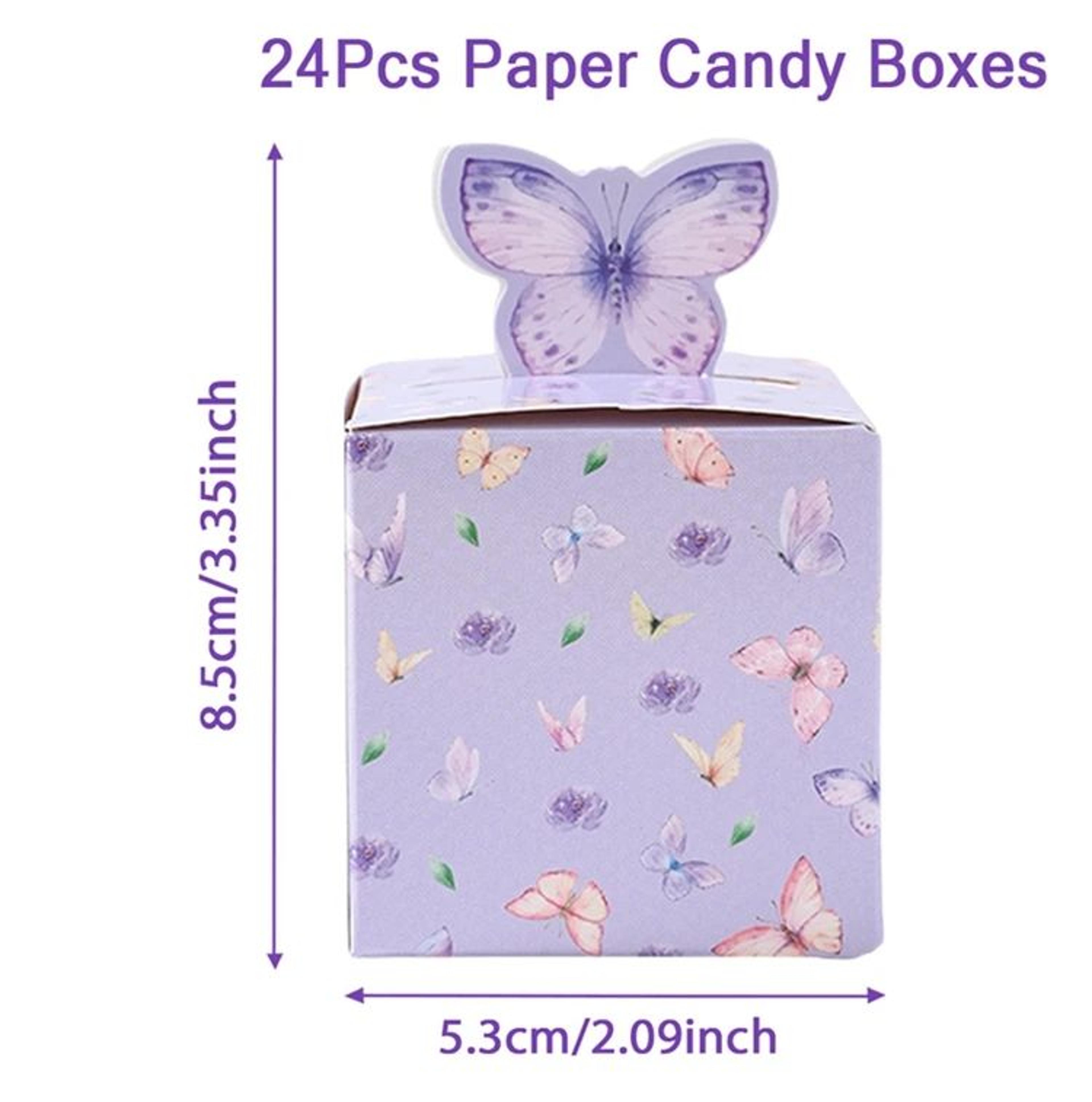 Butterfly Candy Gift Boxes For Party Favors 8