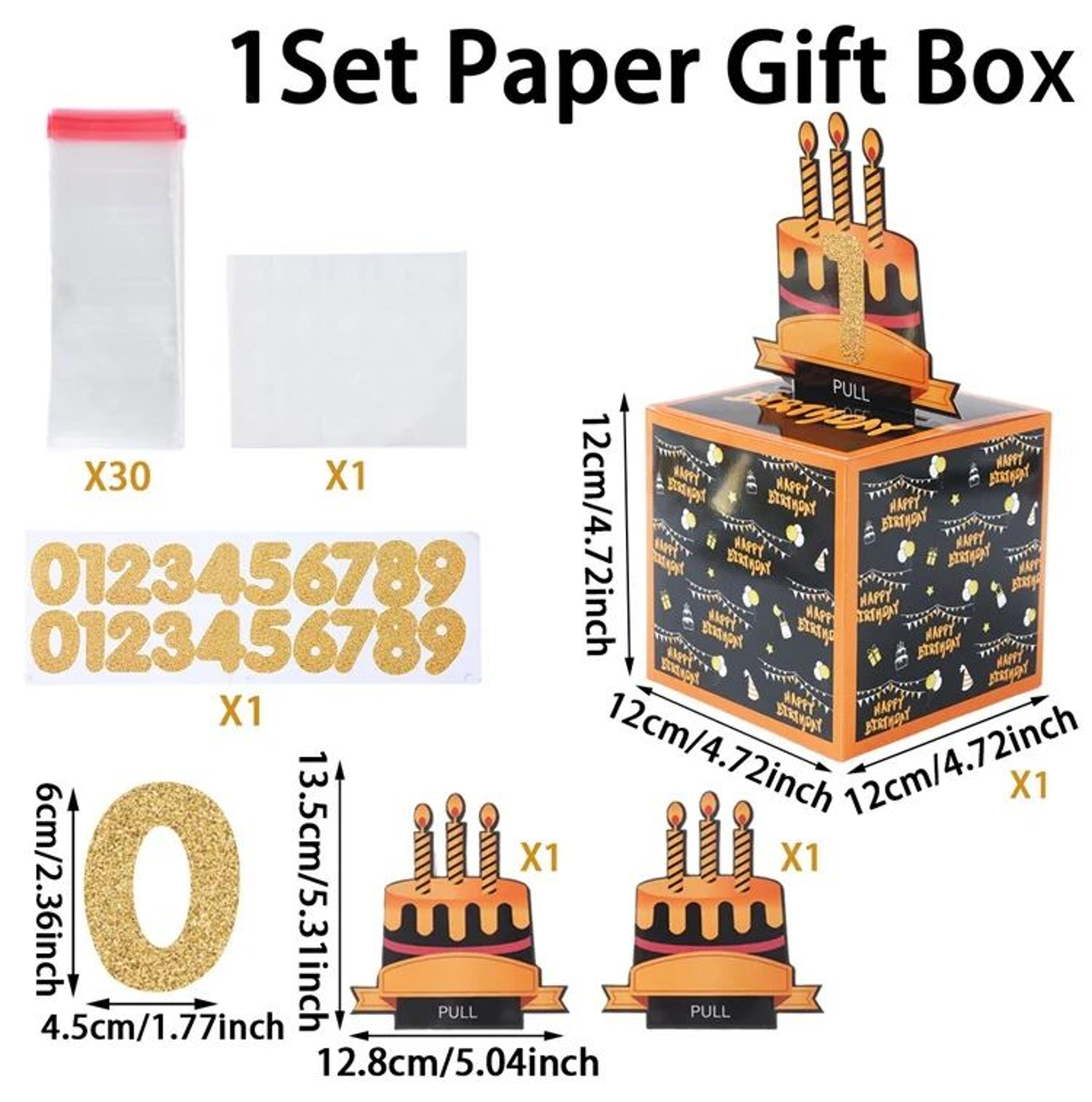 Birthday Surprise Pull Out Money Gift Box 13