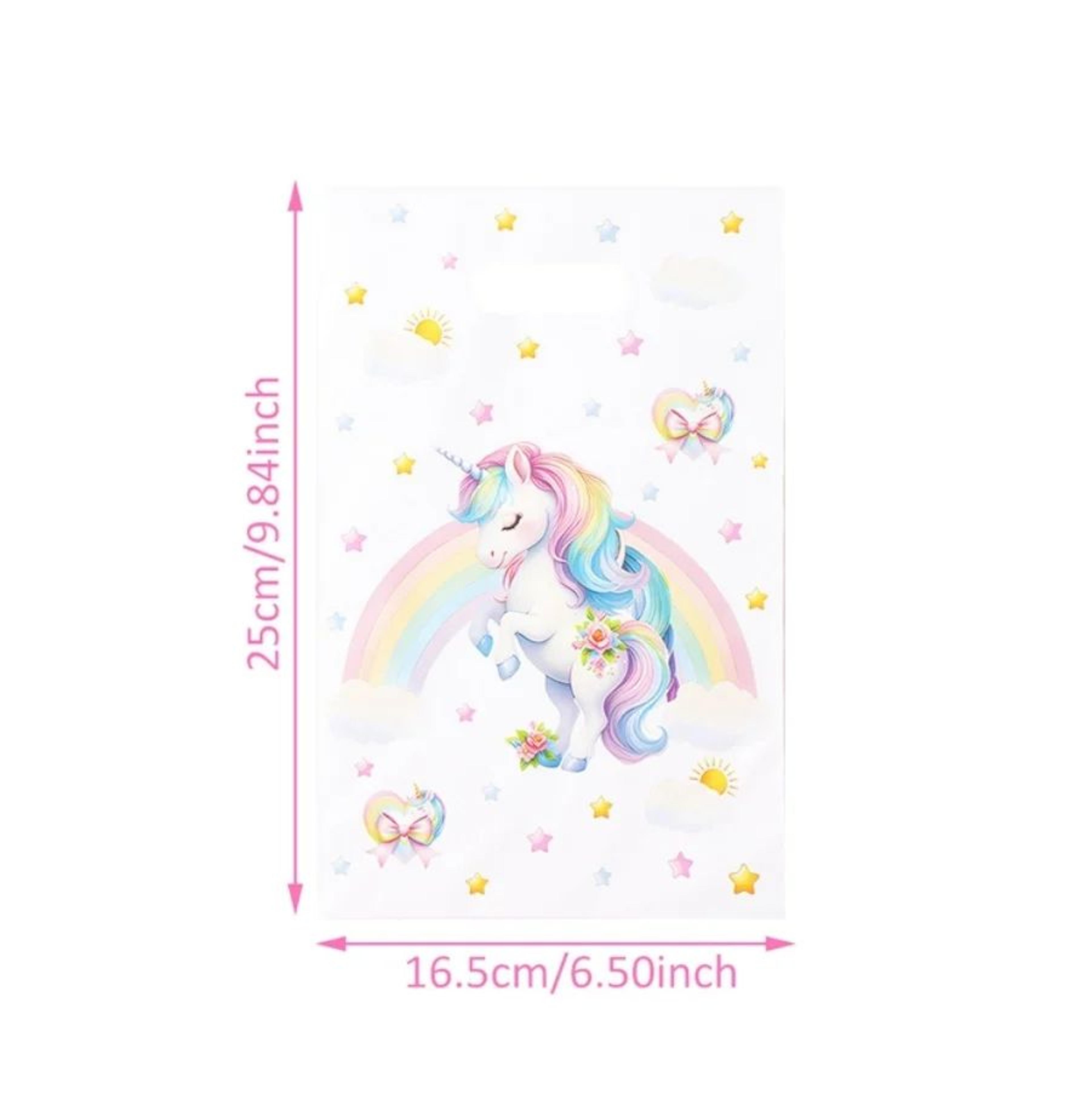 Rainbow Unicorn Party Favor Gift Bags 6
