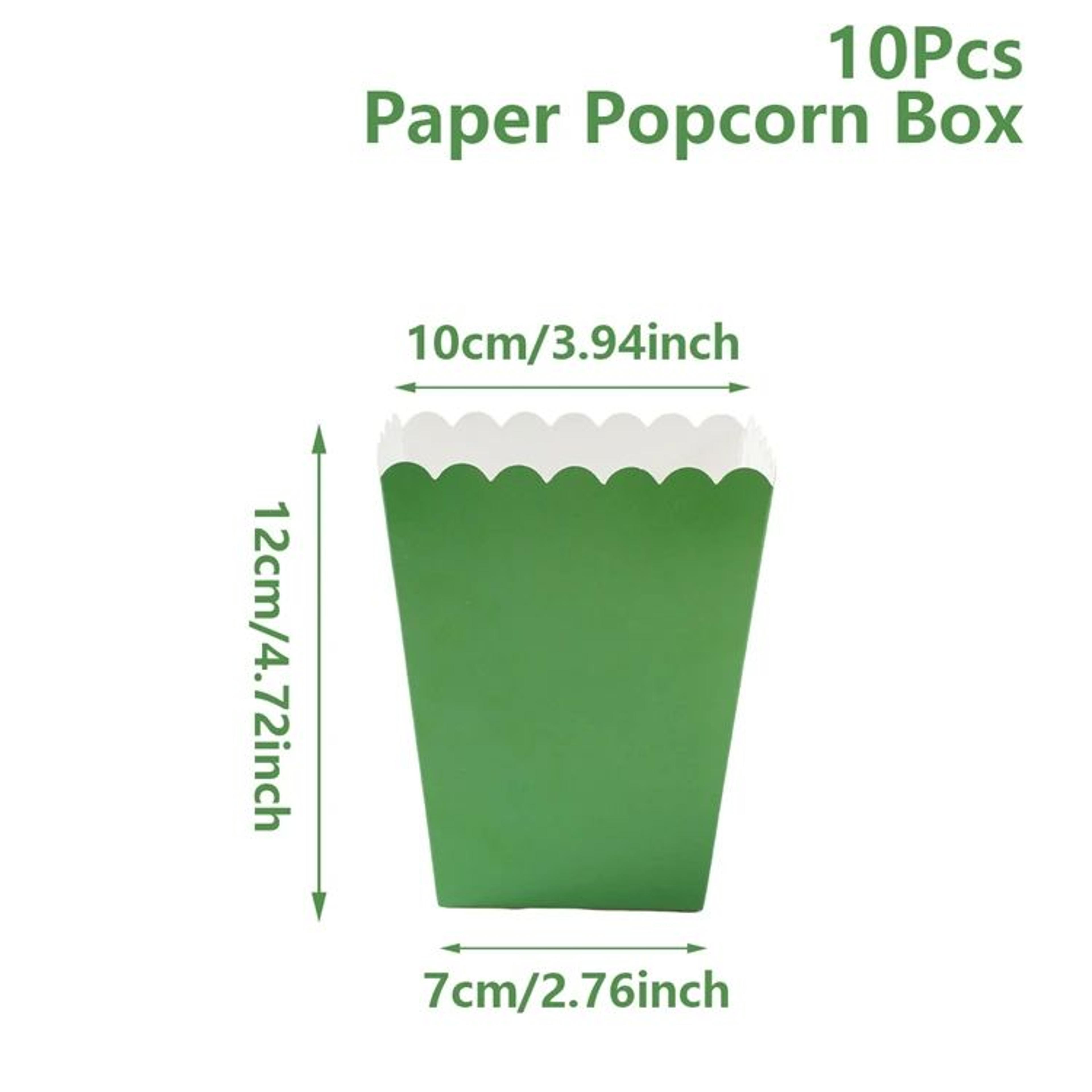 Colorful Popcorn Party Favor Boxes 10