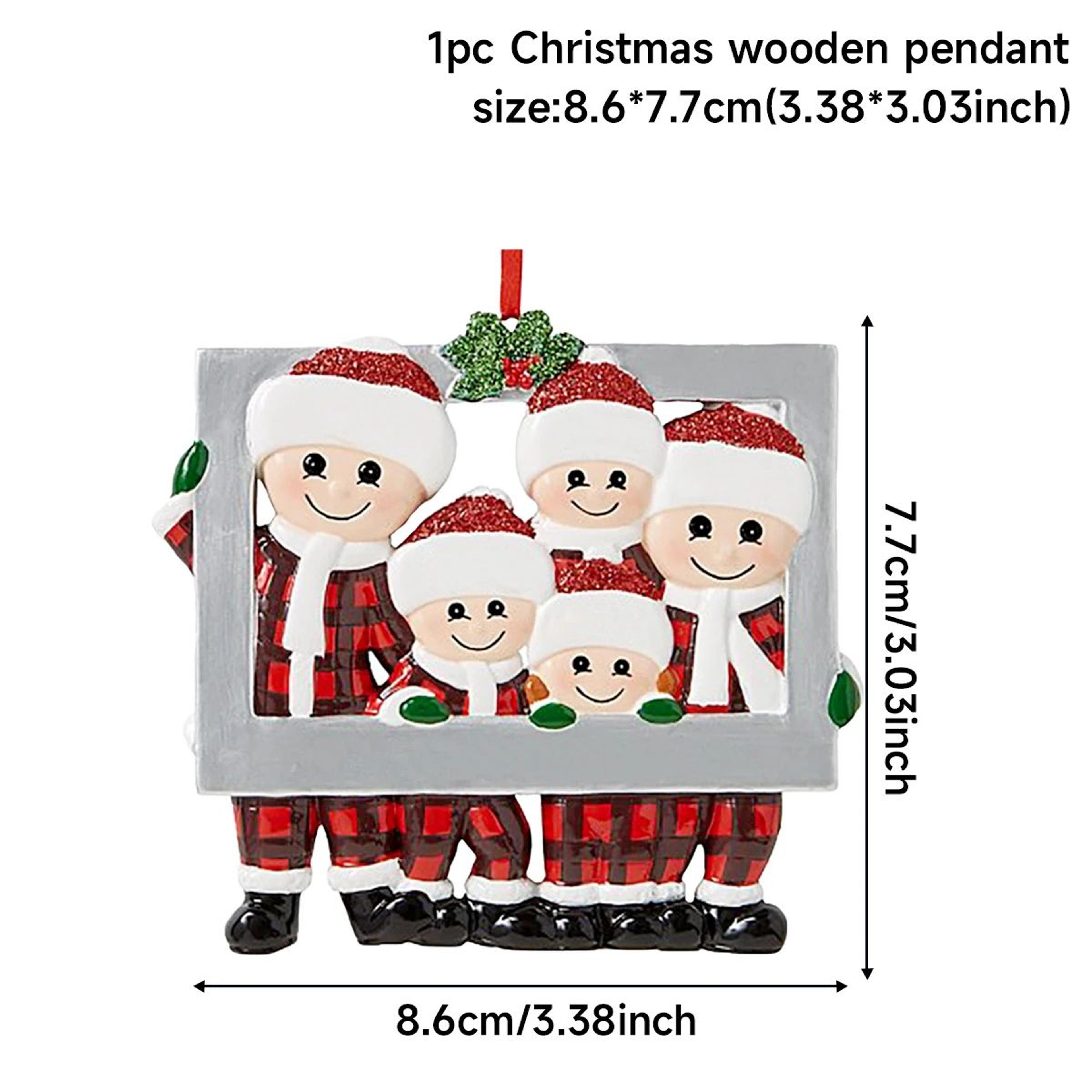 Christmas Family Tree Hanging Ornament 8