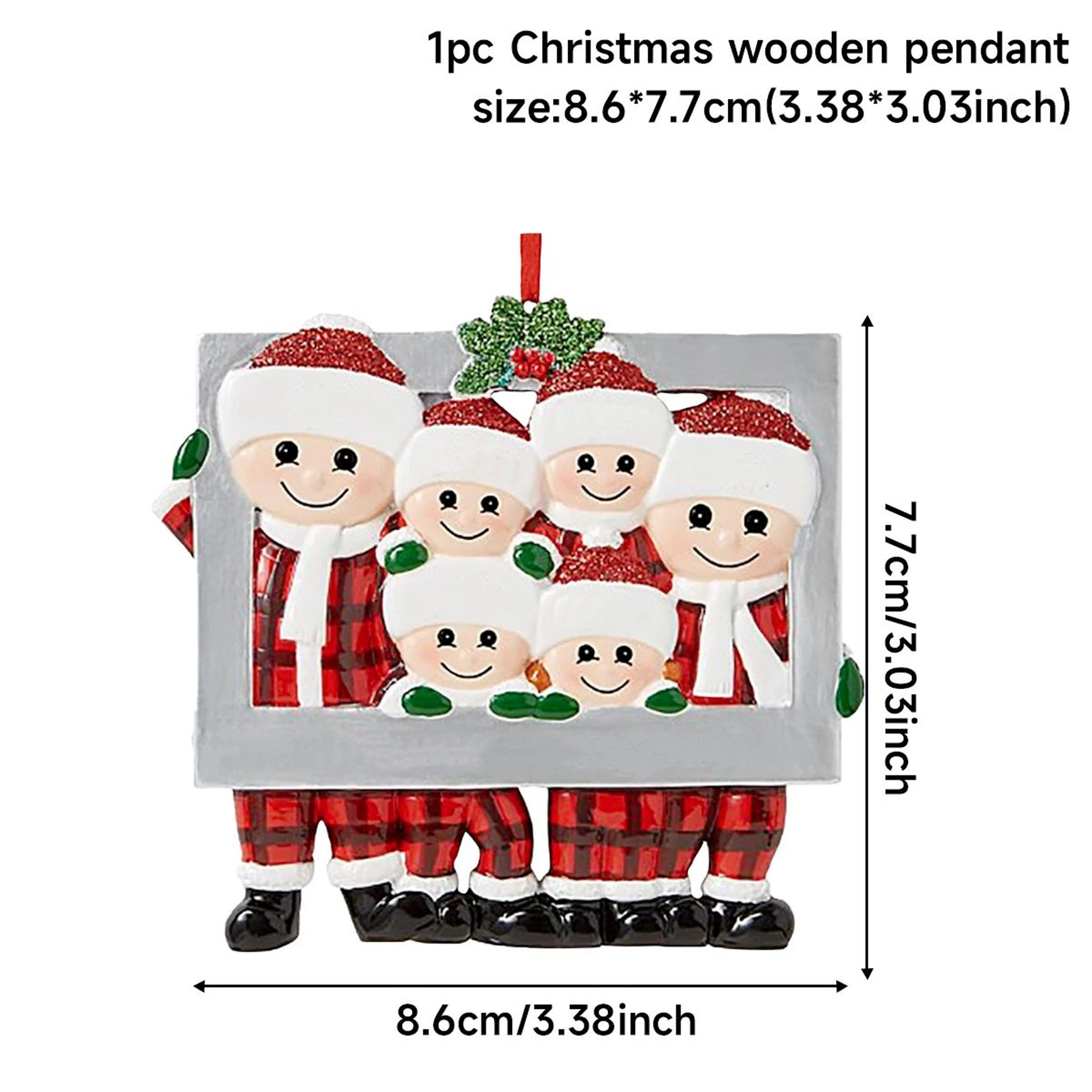 Christmas Family Tree Hanging Ornament 9