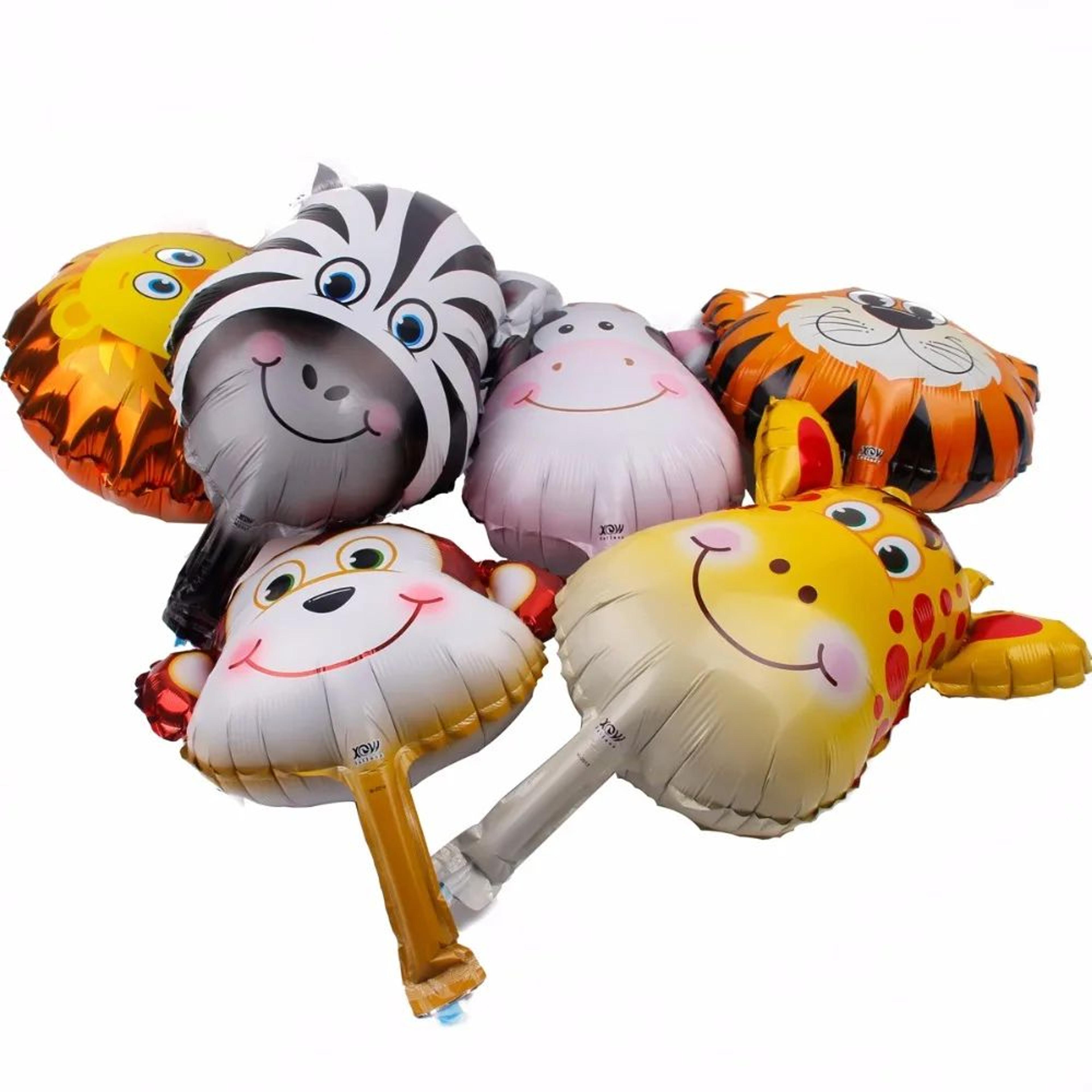 Safari Animal Foil Balloon Party Set 1