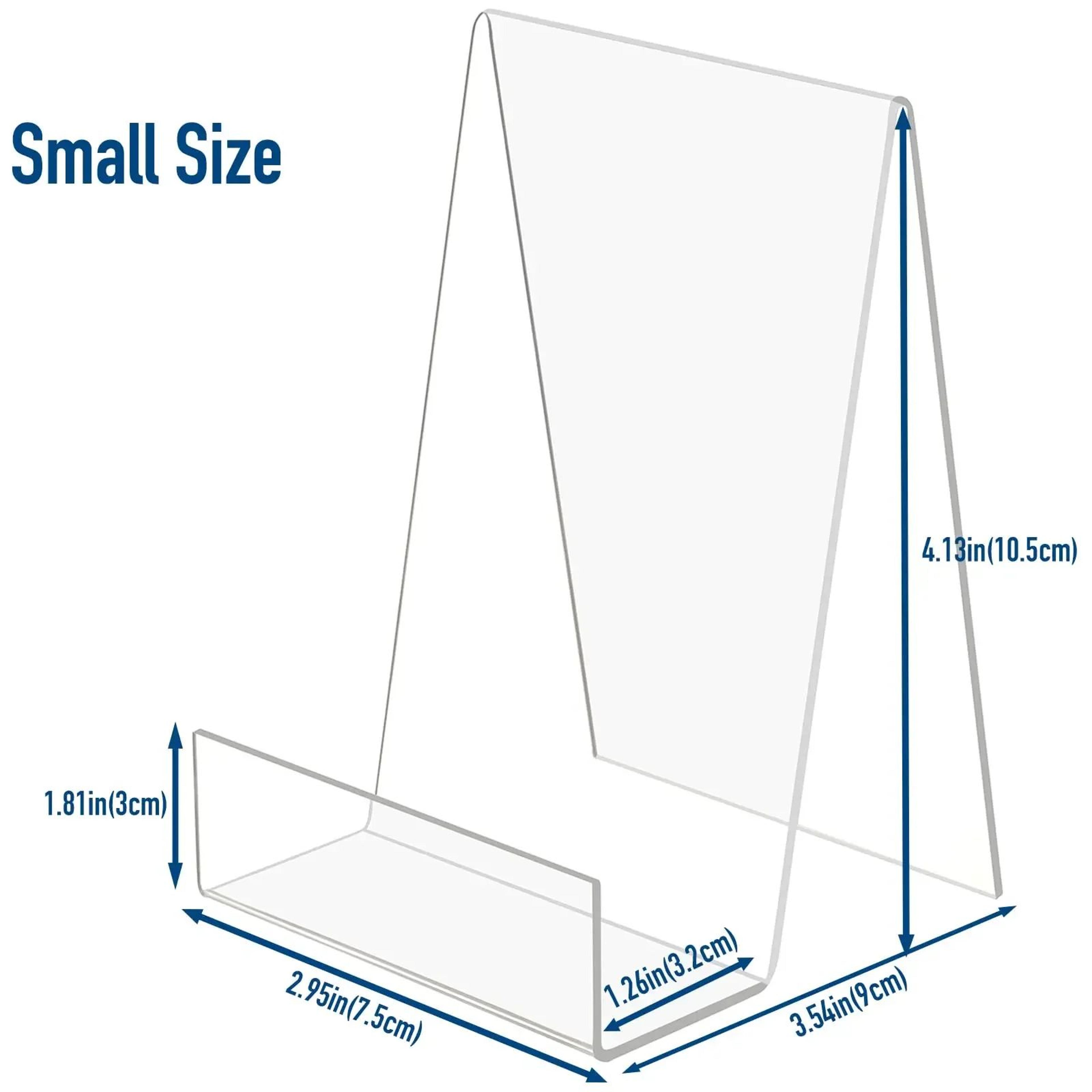 Transparent Acrylic Desktop Book Display Stand 4