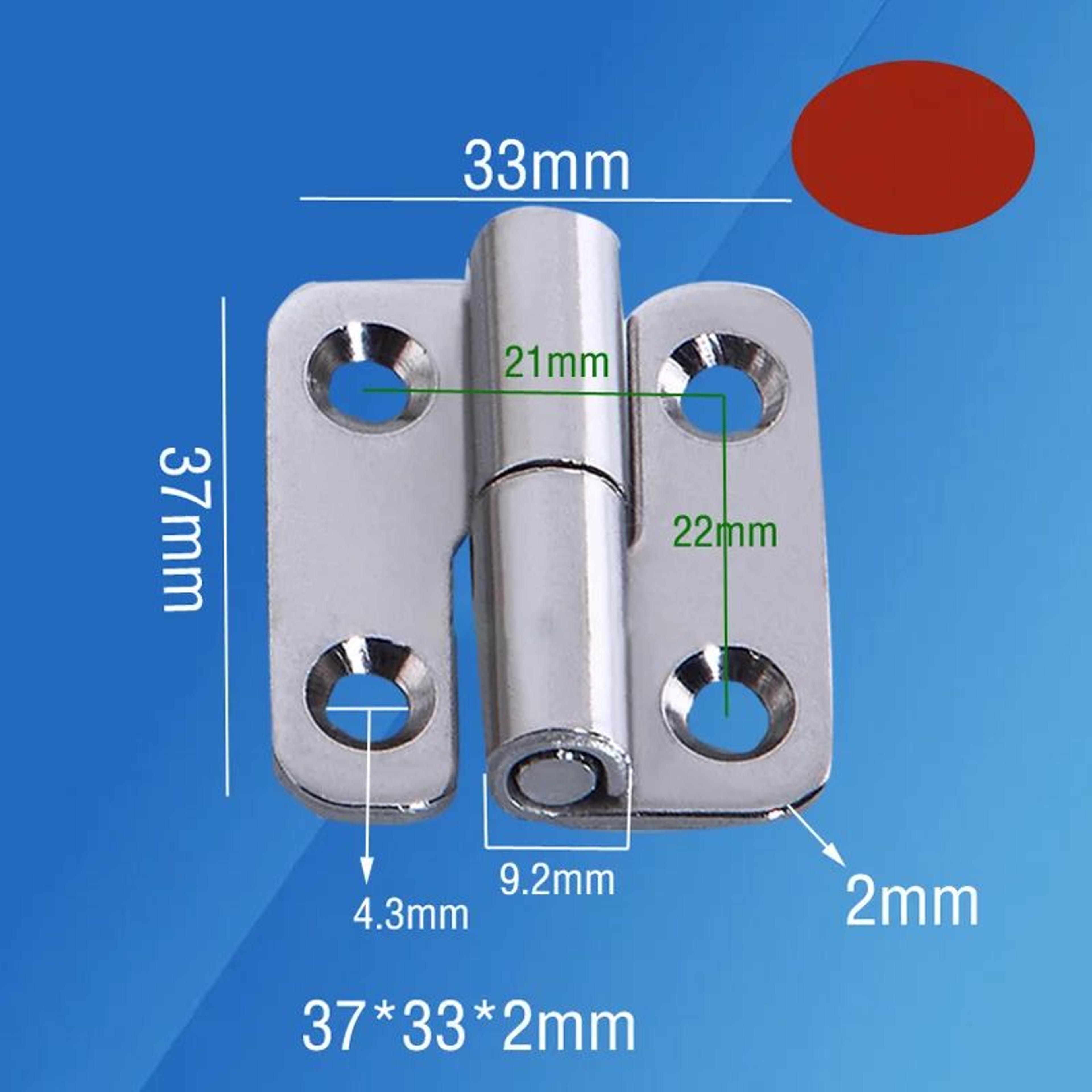 Stainless Steel Detachable Flag Door Hinge 5