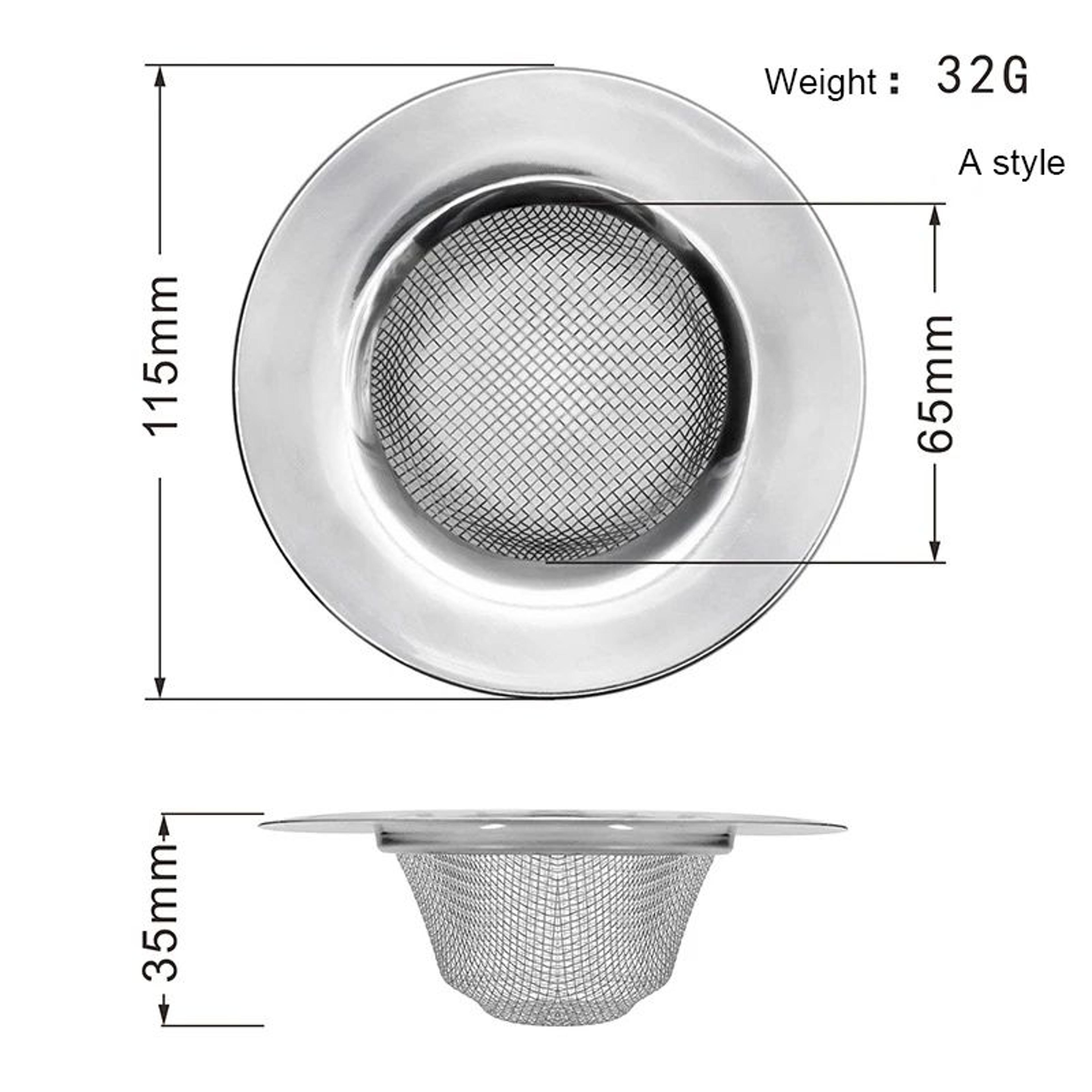 Stainless Steel Mesh Sink Drain Strainer 6
