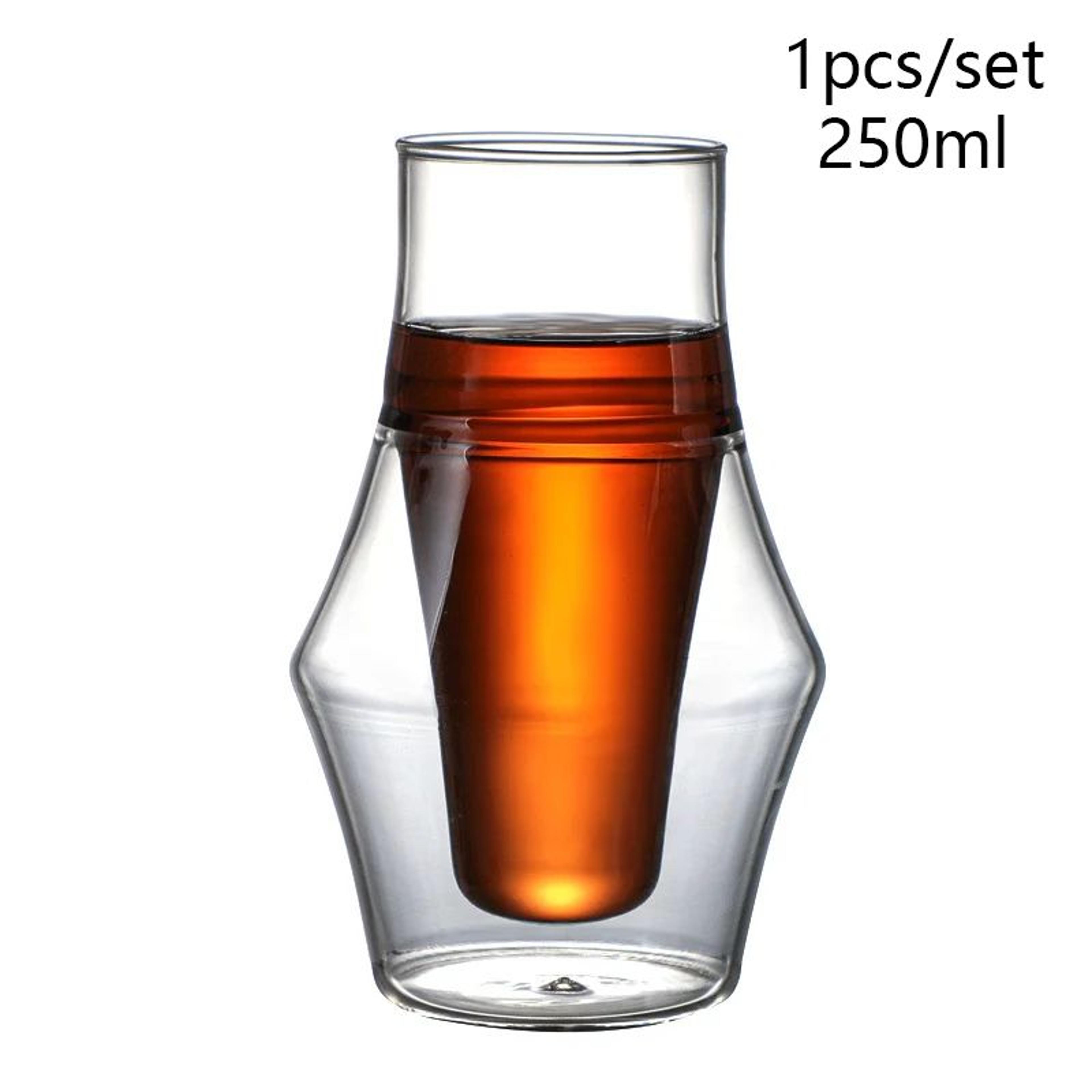 Double Layer Insulated Glass Coffee Cup 7