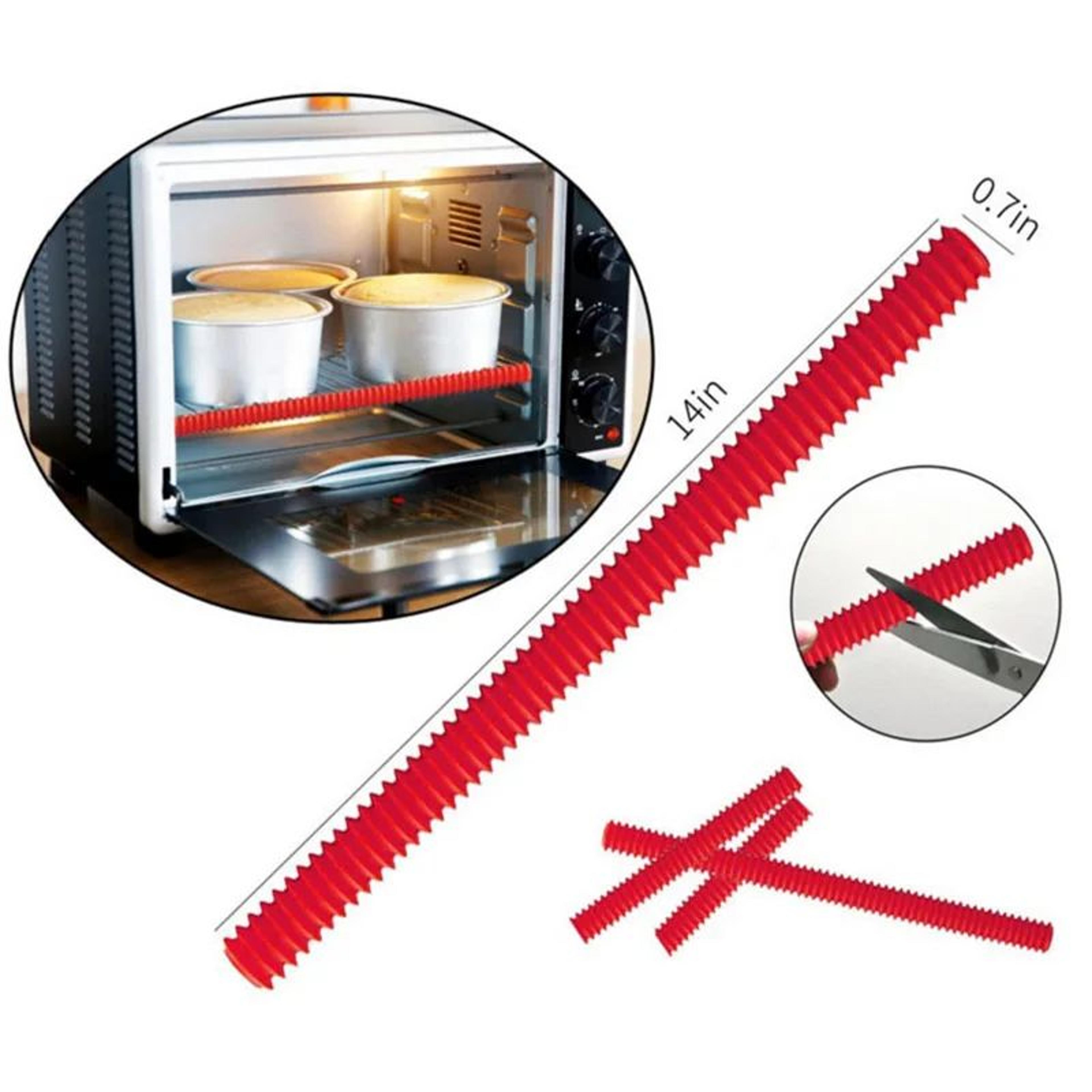 Silicone Heat Resistant Oven Rack Edge Protector 1
