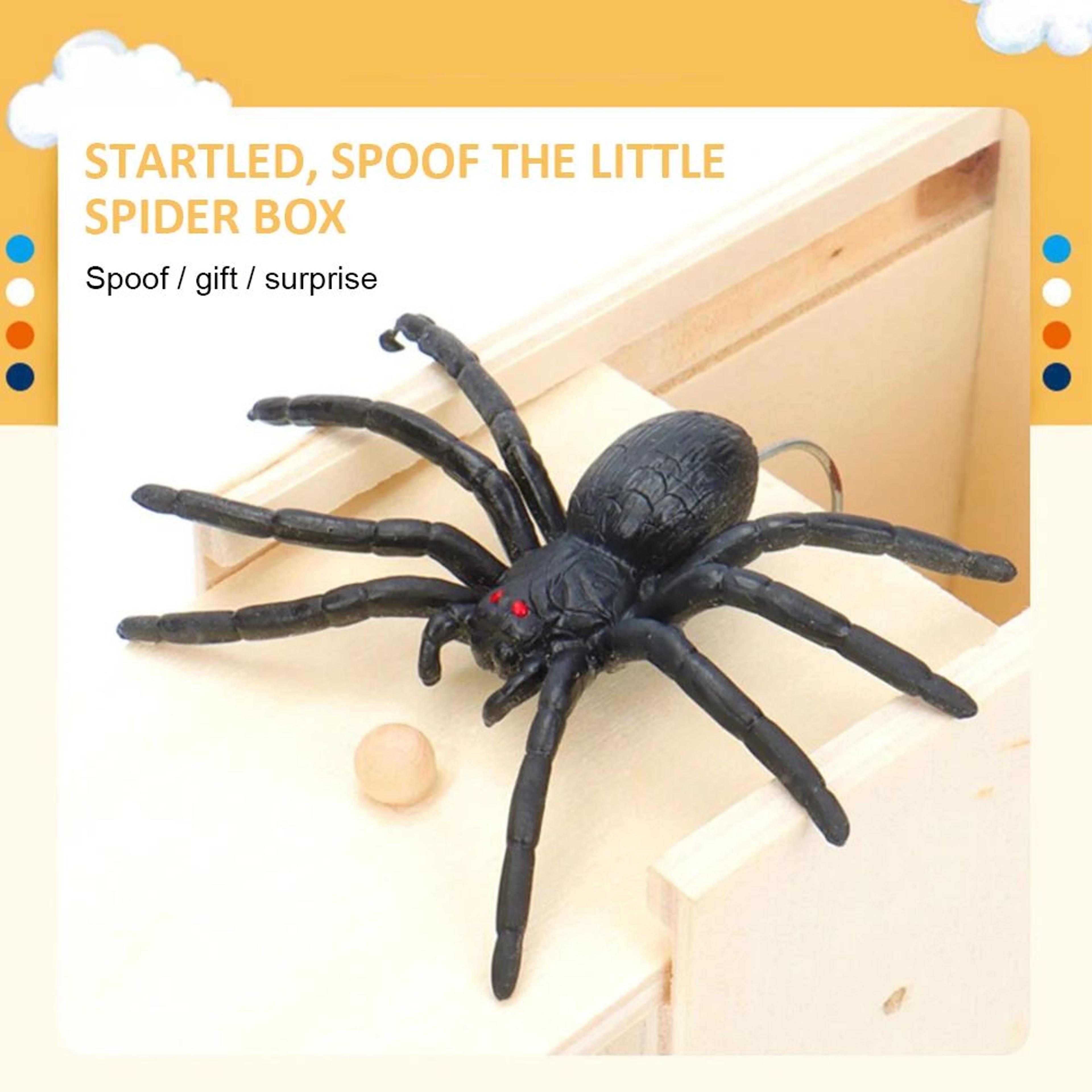 Wooden Spider Surprise Prank Box 5