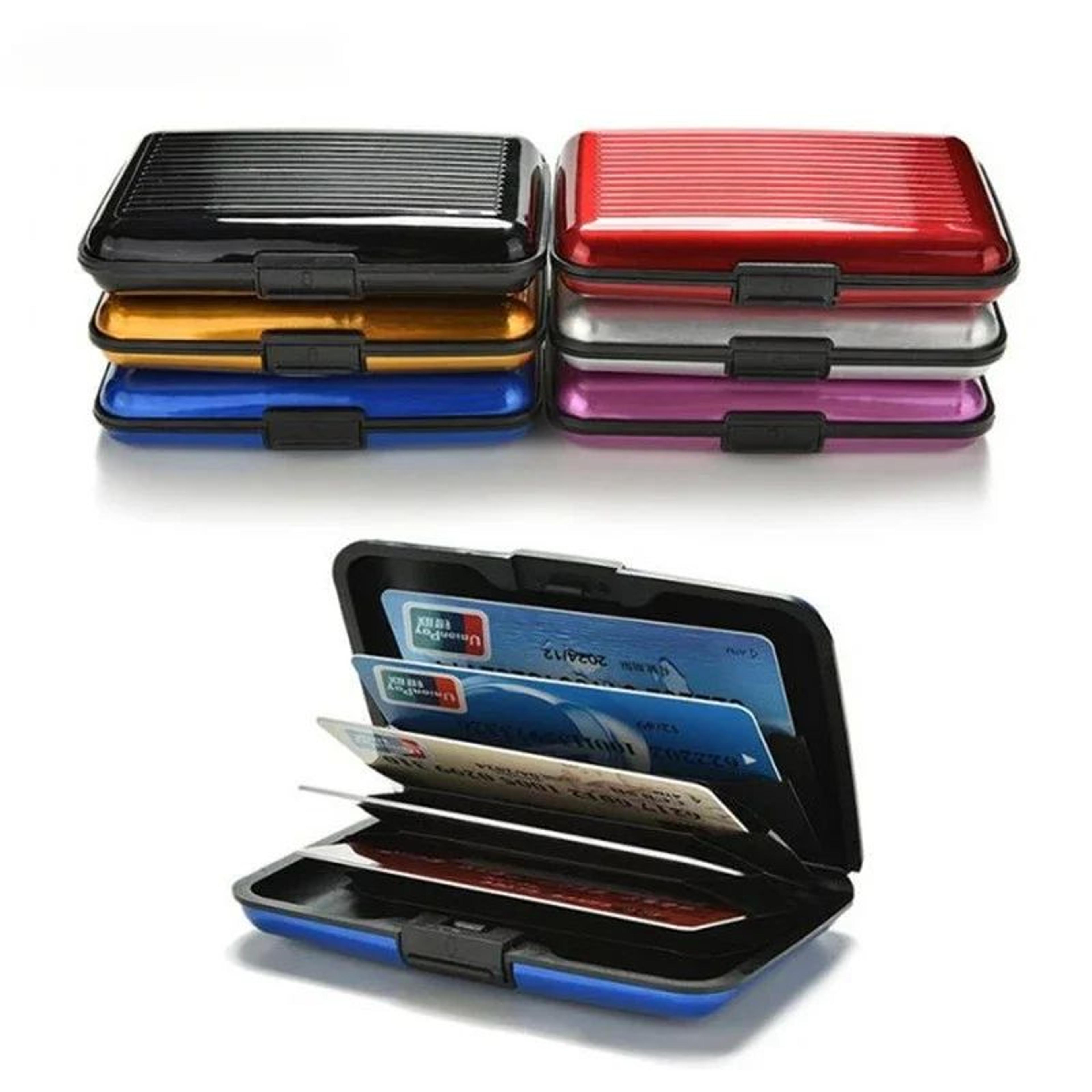 Aluminum RFID Blocking Card Holder Wallet 0