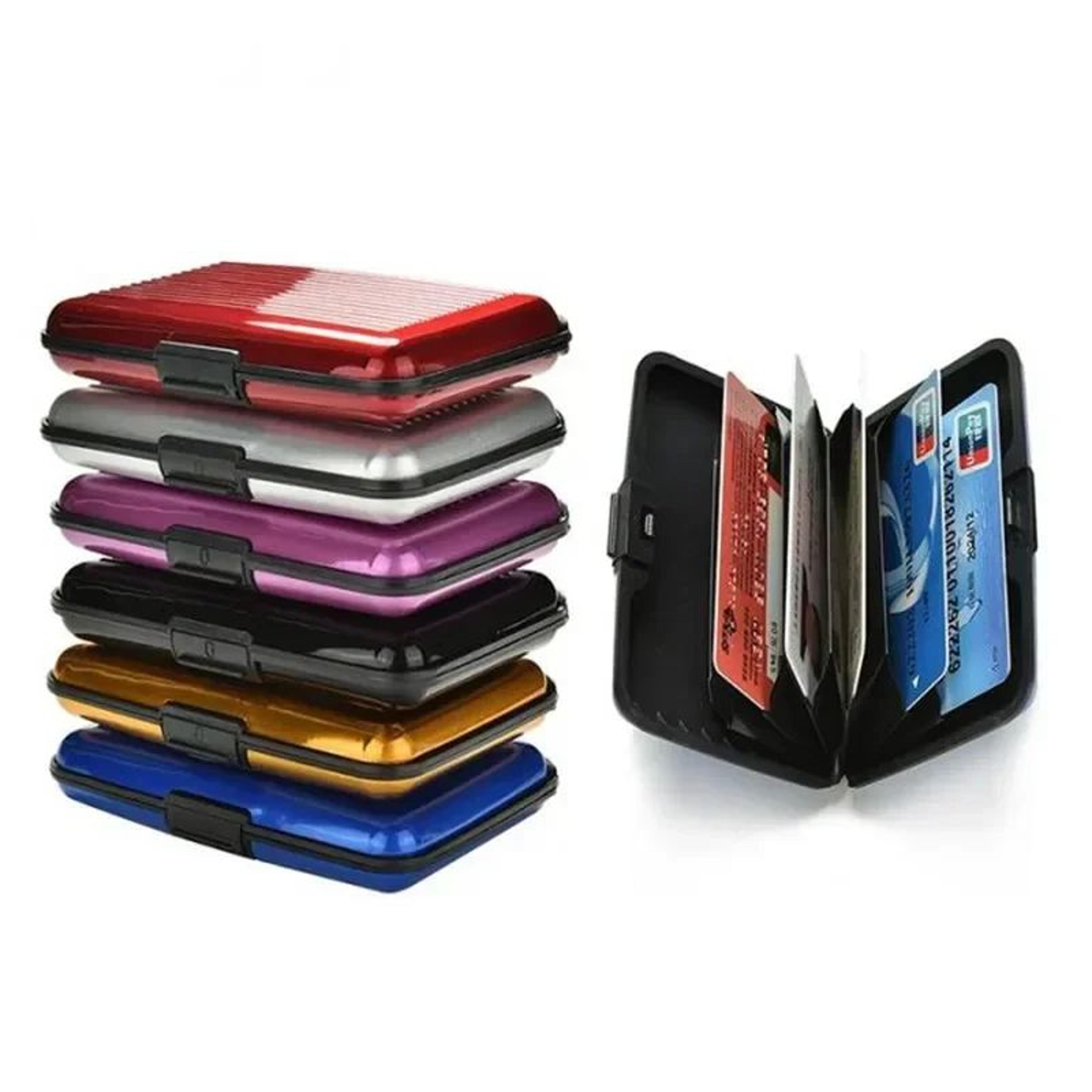 Aluminum RFID Blocking Card Holder Wallet 4