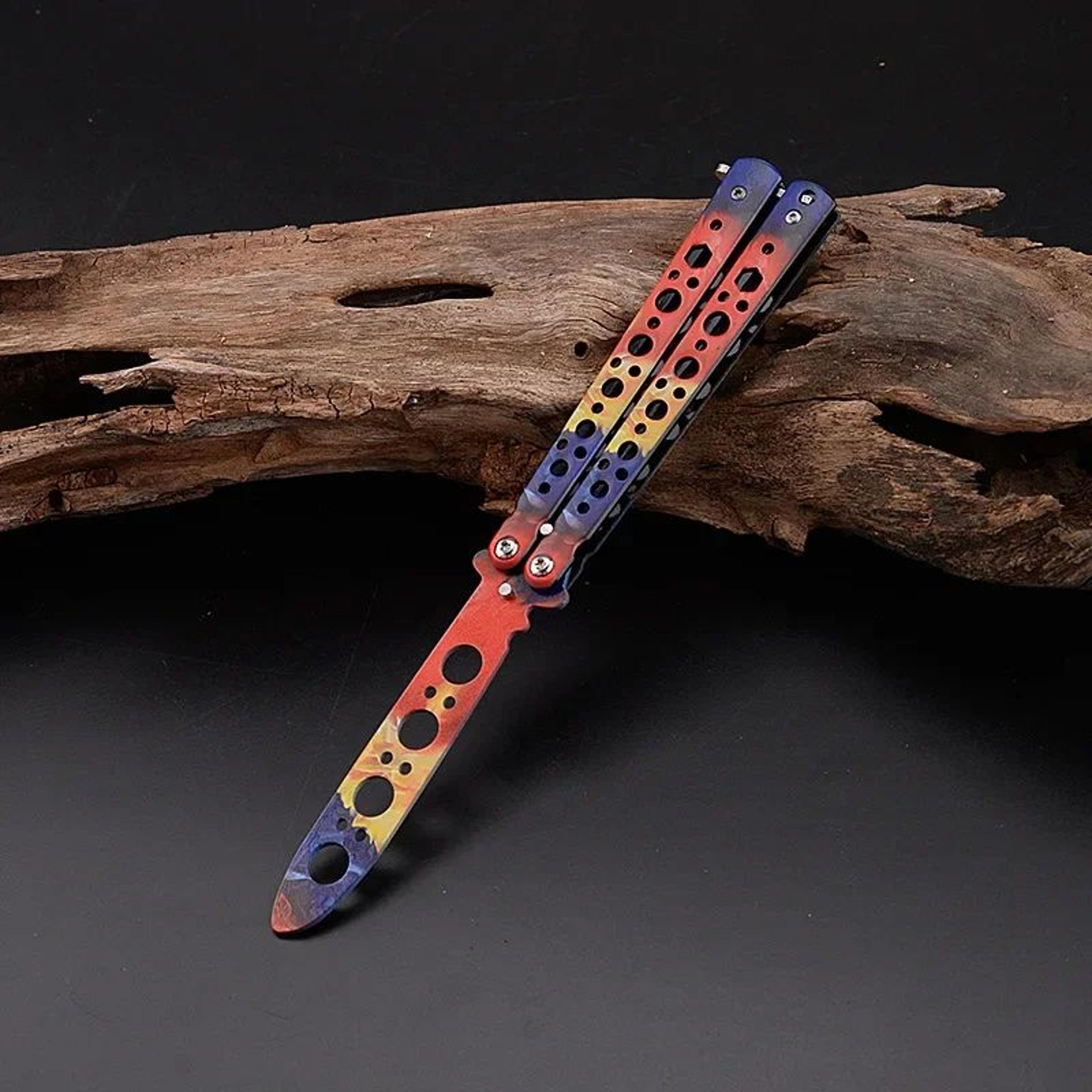 Beginner Butterfly Knife Practice Trainer 8