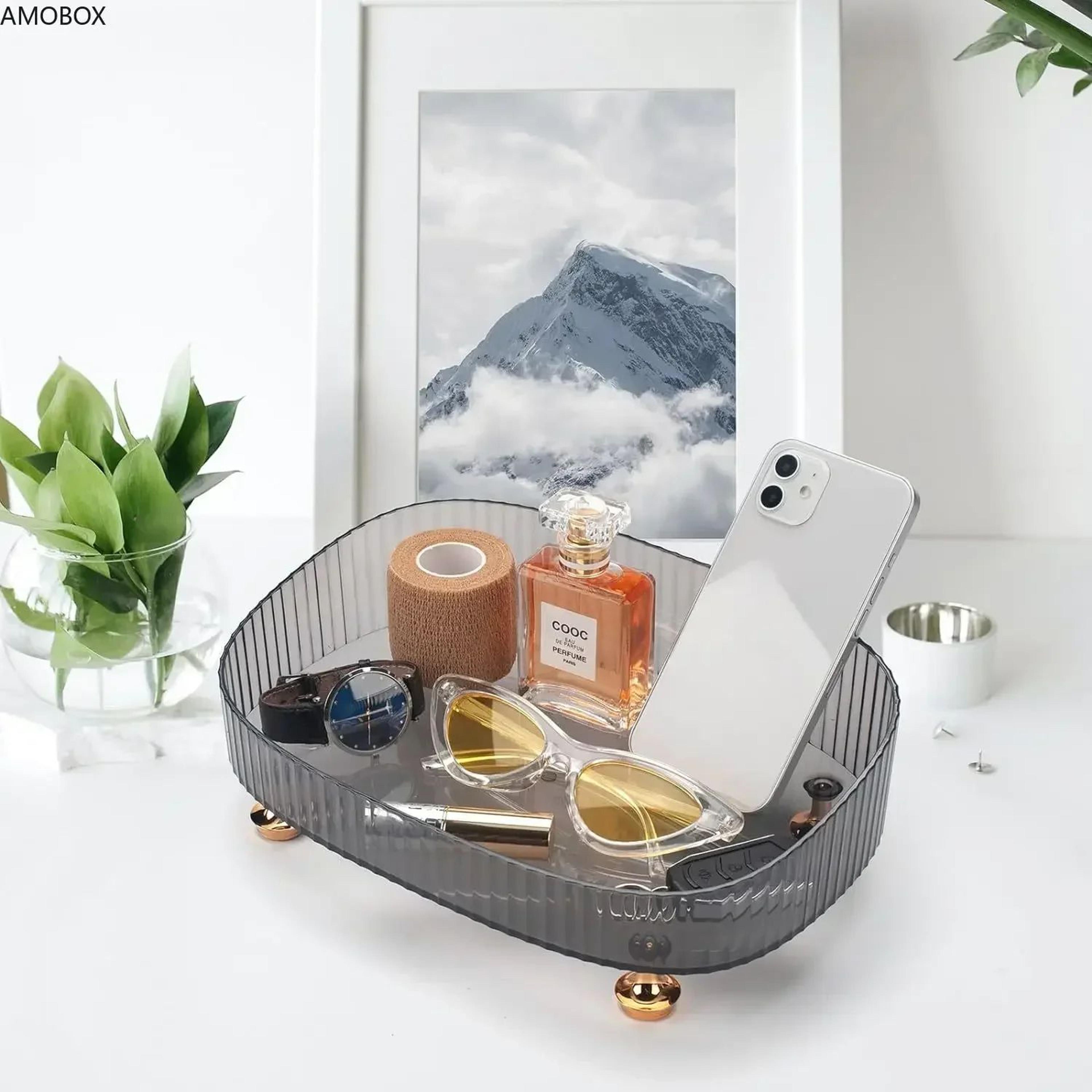 Transparent Large Capacity Cosmetic Storage Tray 2