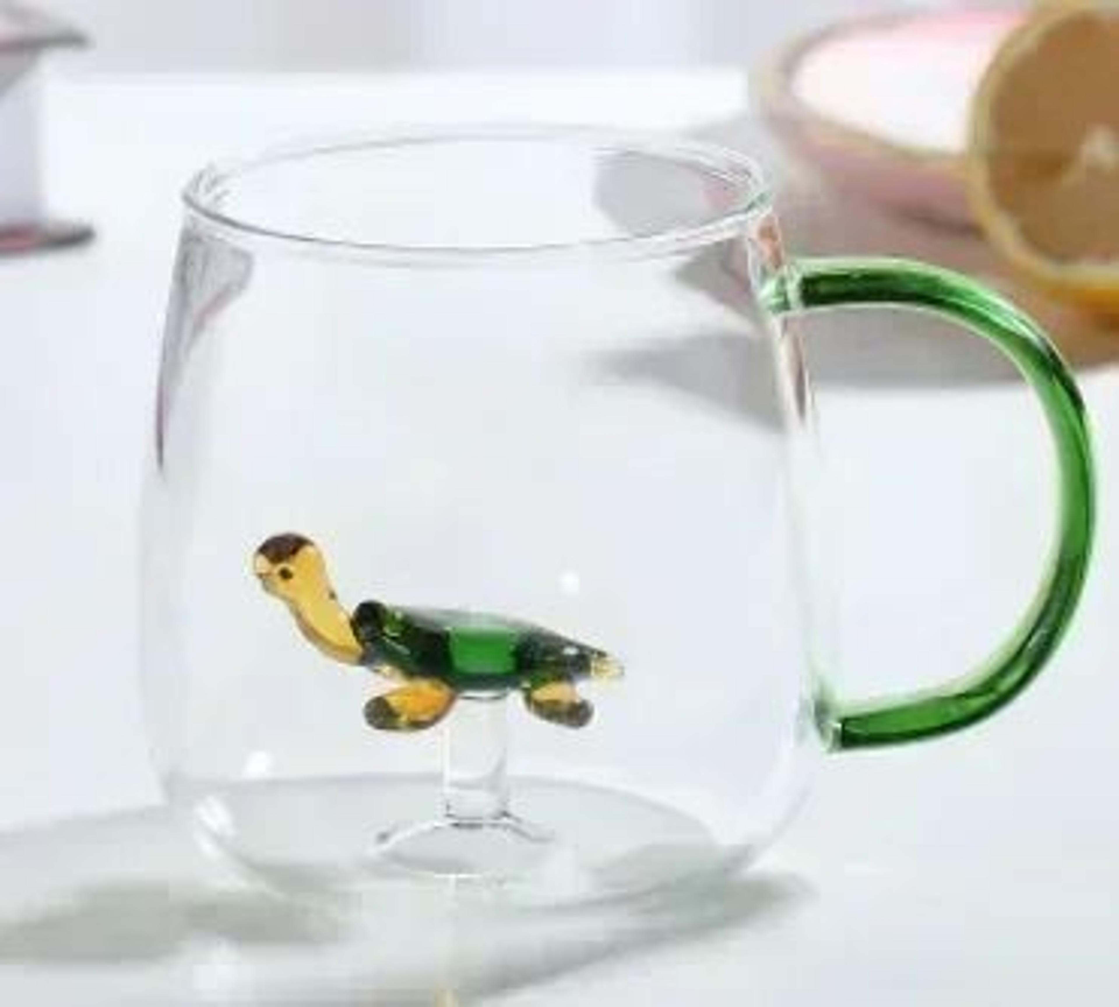 Cute Cartoon Animal Borosilicate Glass Cup 19