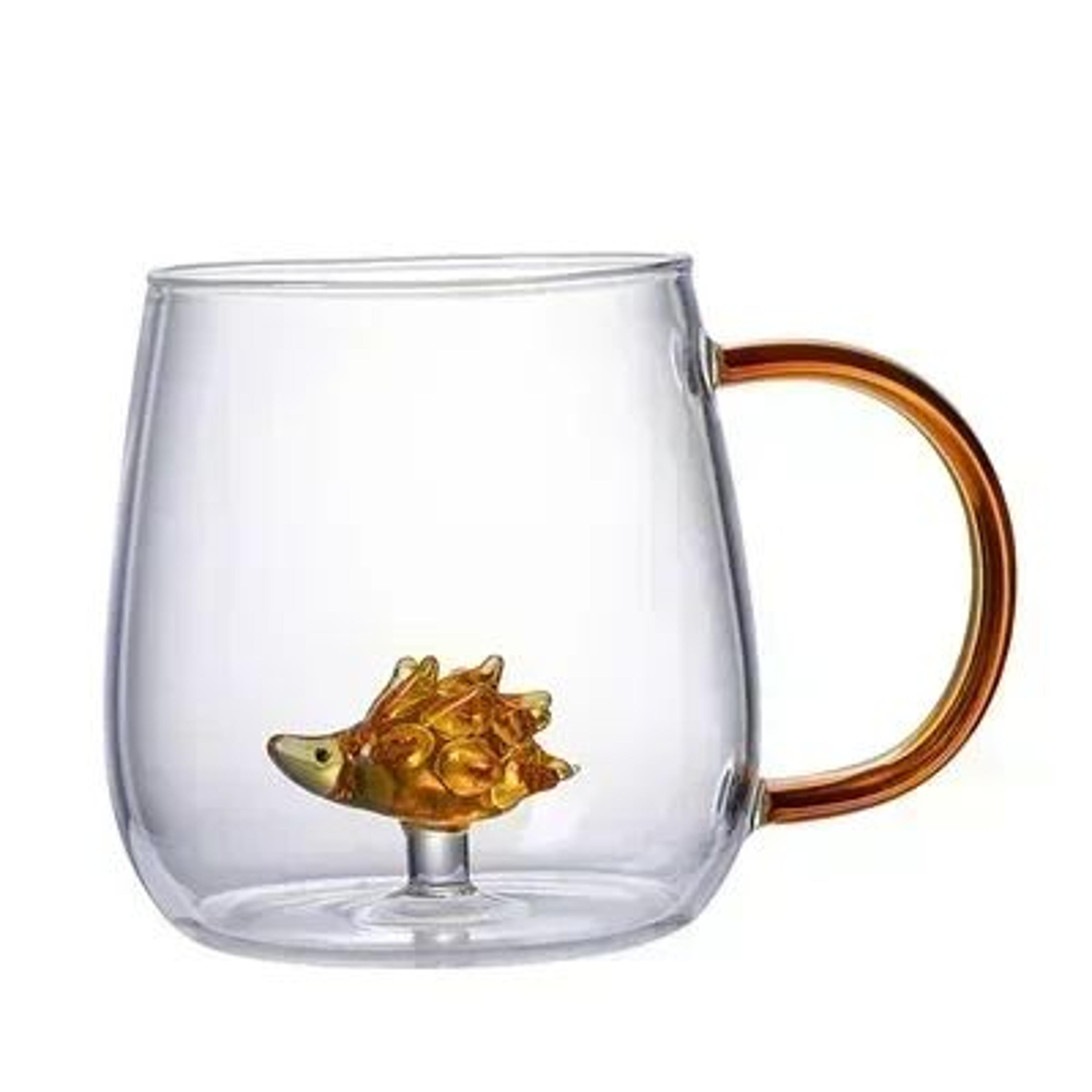 Cute Cartoon Animal Borosilicate Glass Cup 8