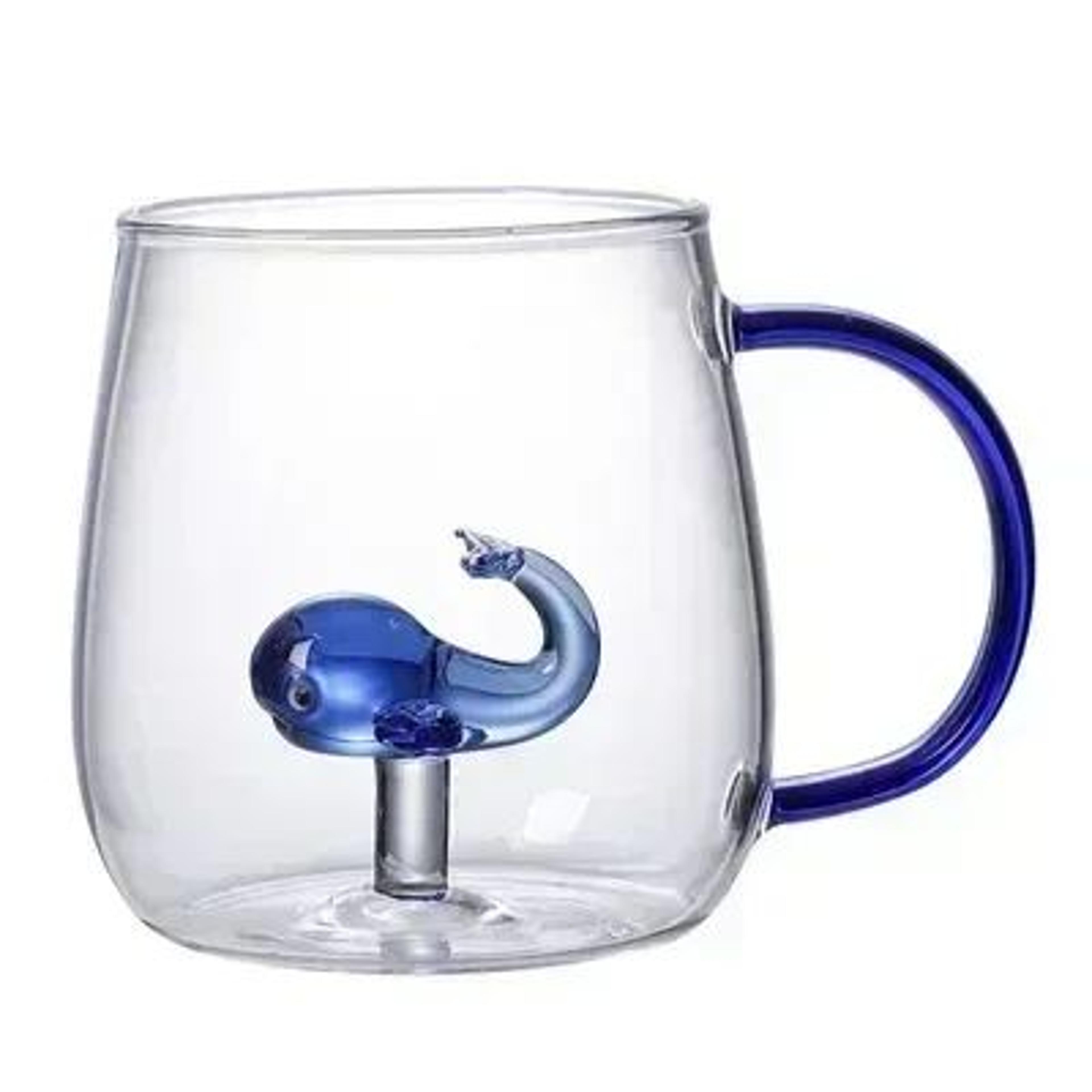 Cute Cartoon Animal Borosilicate Glass Cup 13