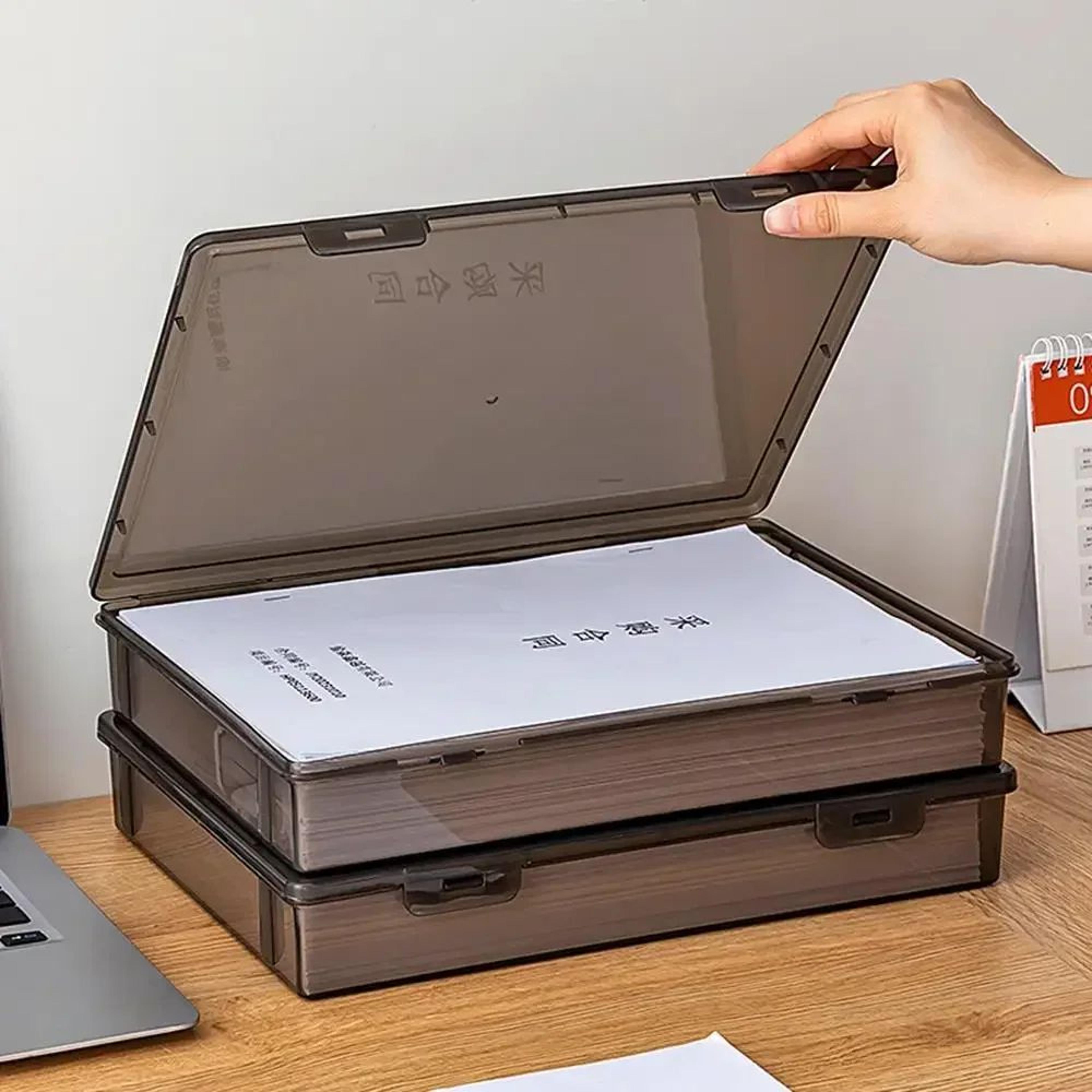 A4 Dustproof Document Storage Organizer Box 5
