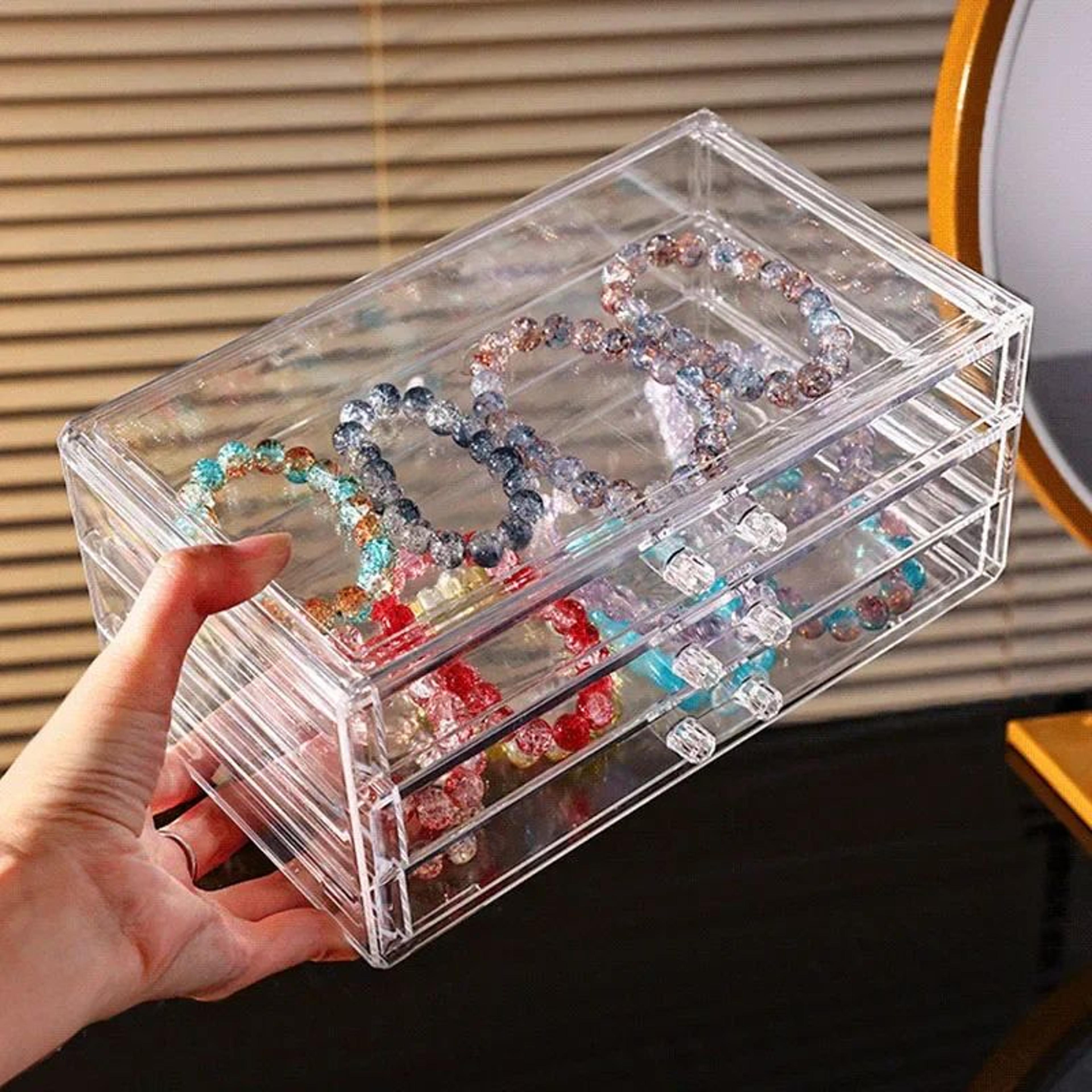 Transparent Acrylic Makeup And Jewelry Storage Organizer 3