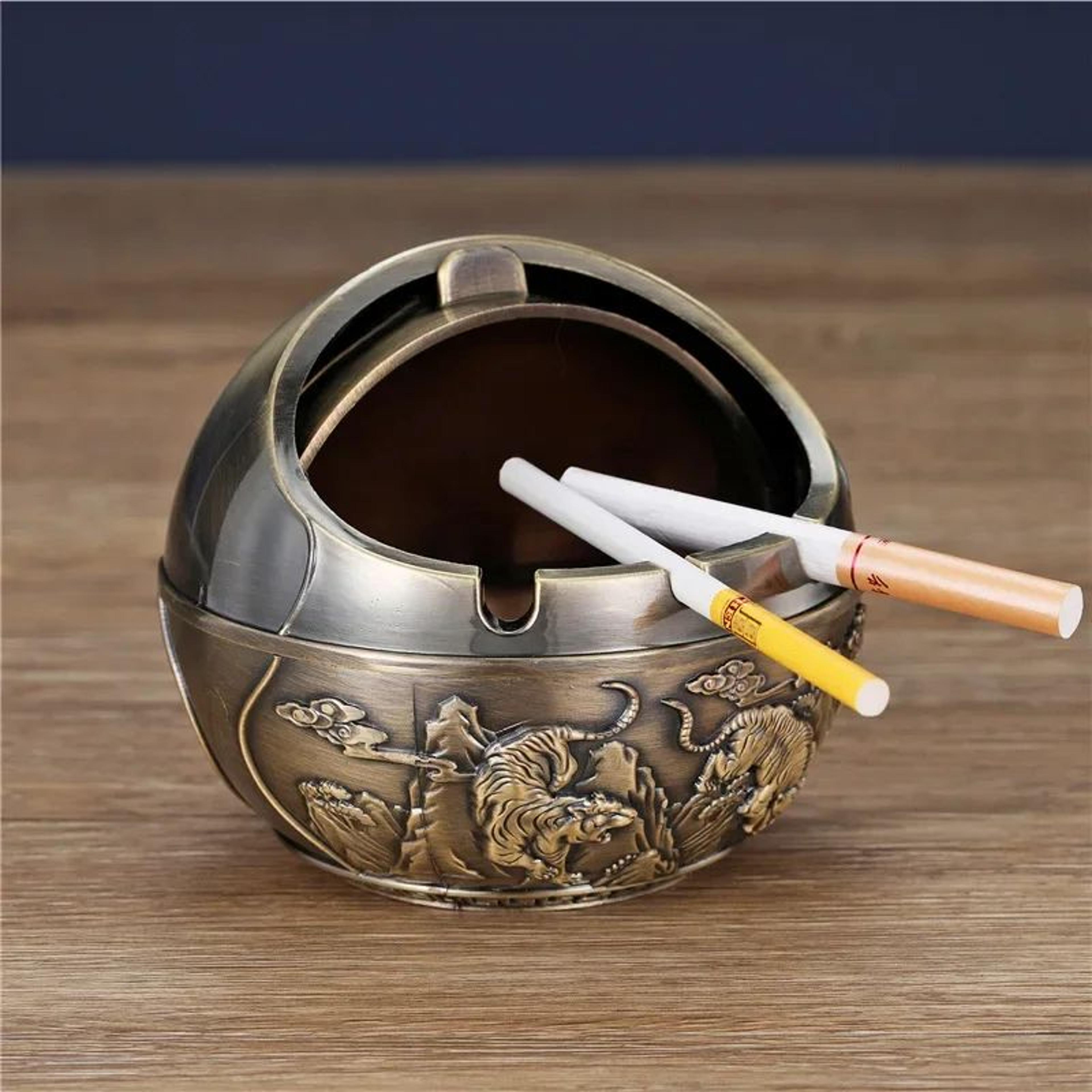 Creative Ashtray With Lid For Home And Living Room 3