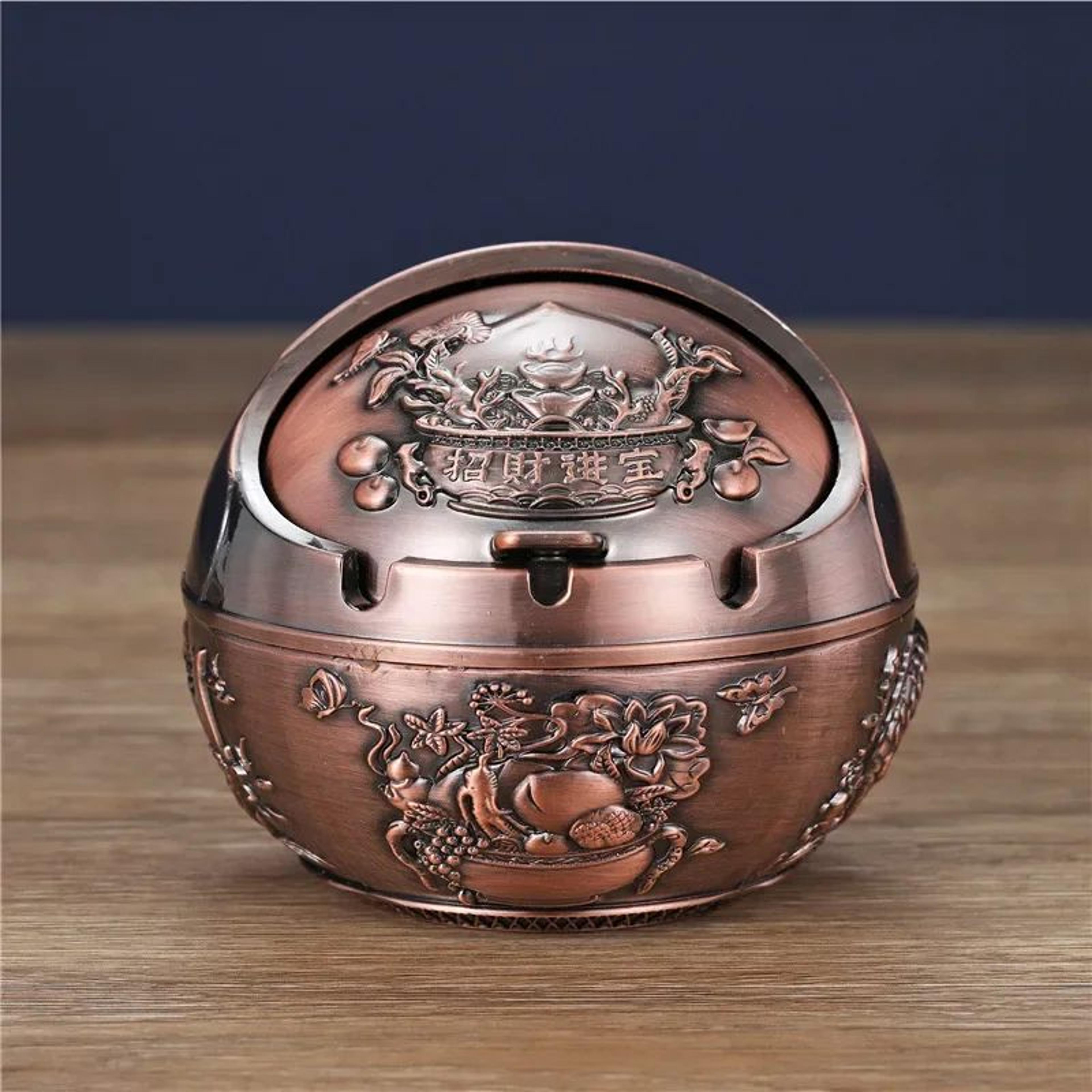 Creative Ashtray With Lid For Home And Living Room 6