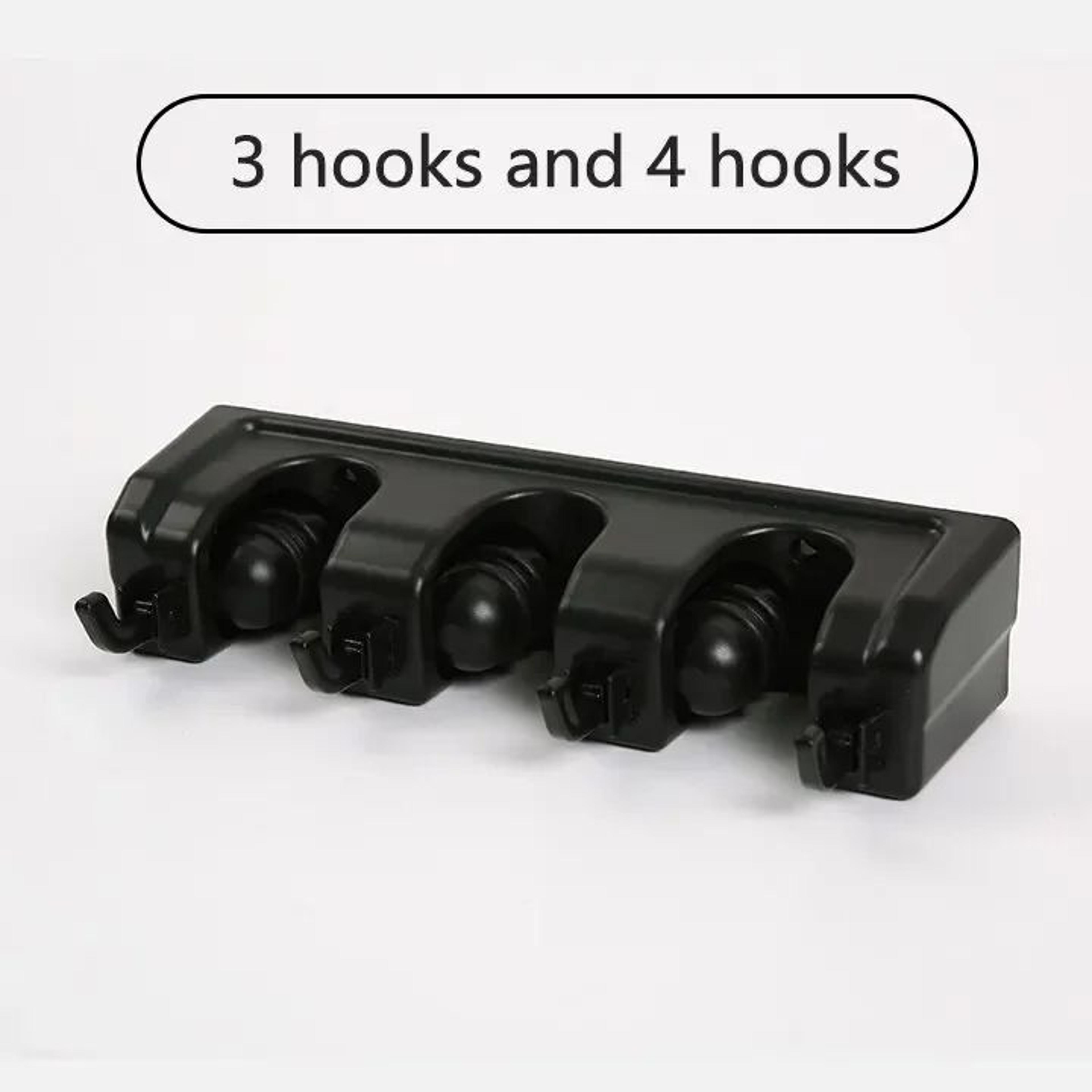 Wall Mounted Multi Position Mop And Broom Holder 6