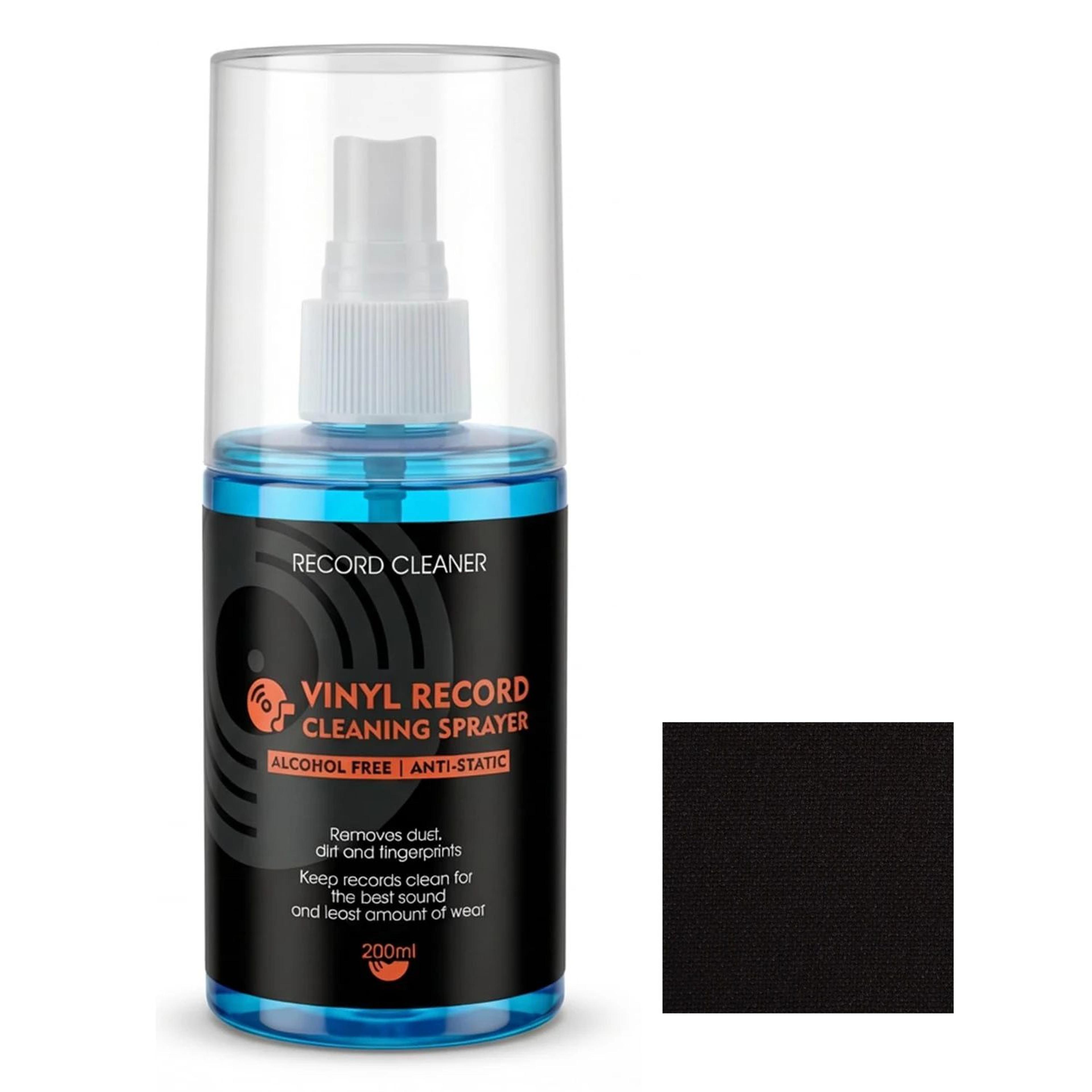 200ml Vinyl Record Cleaning Solution With Cleaning Towel 0
