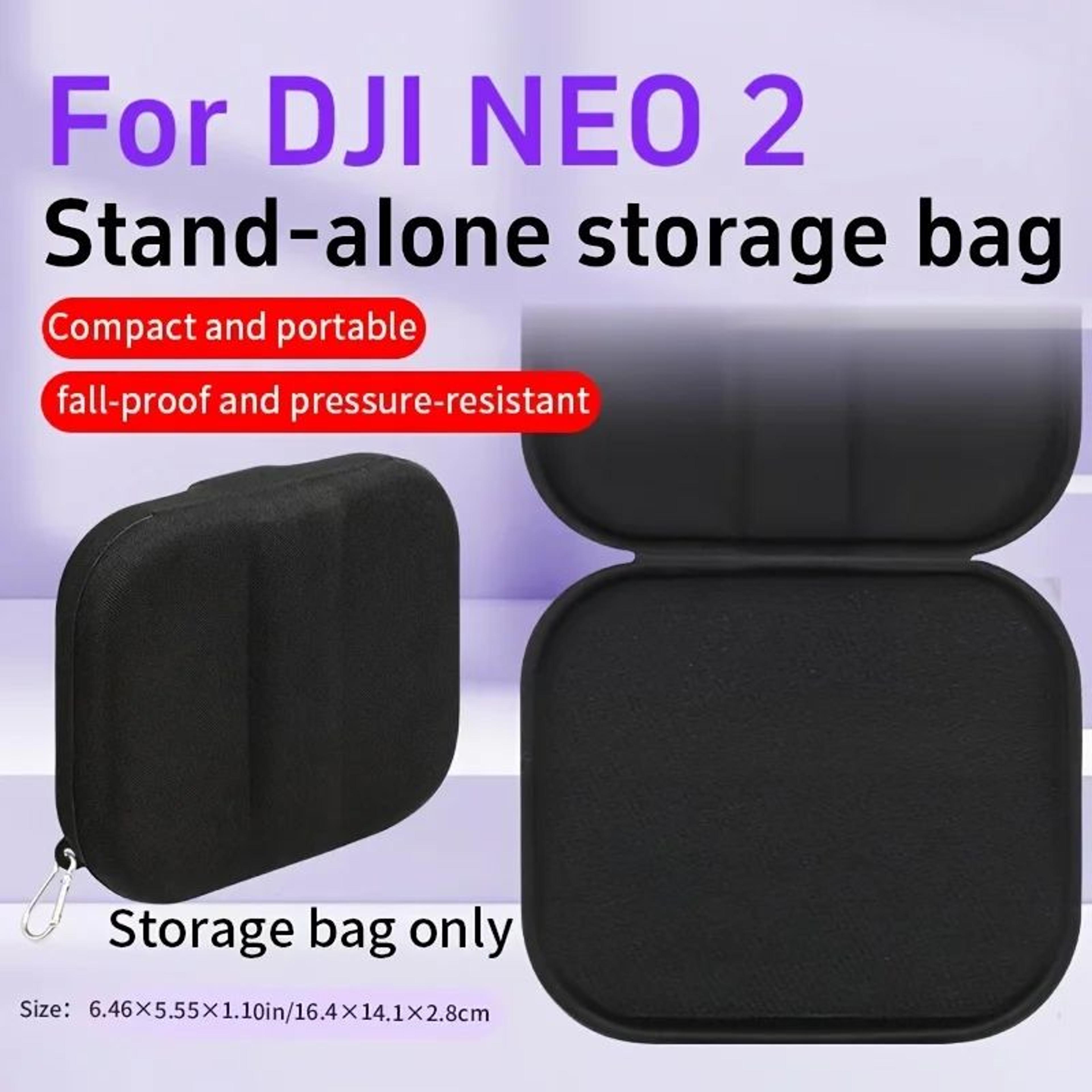 DJI Neo 2 Drone Compact EVA Hard Shell Travel Case 0