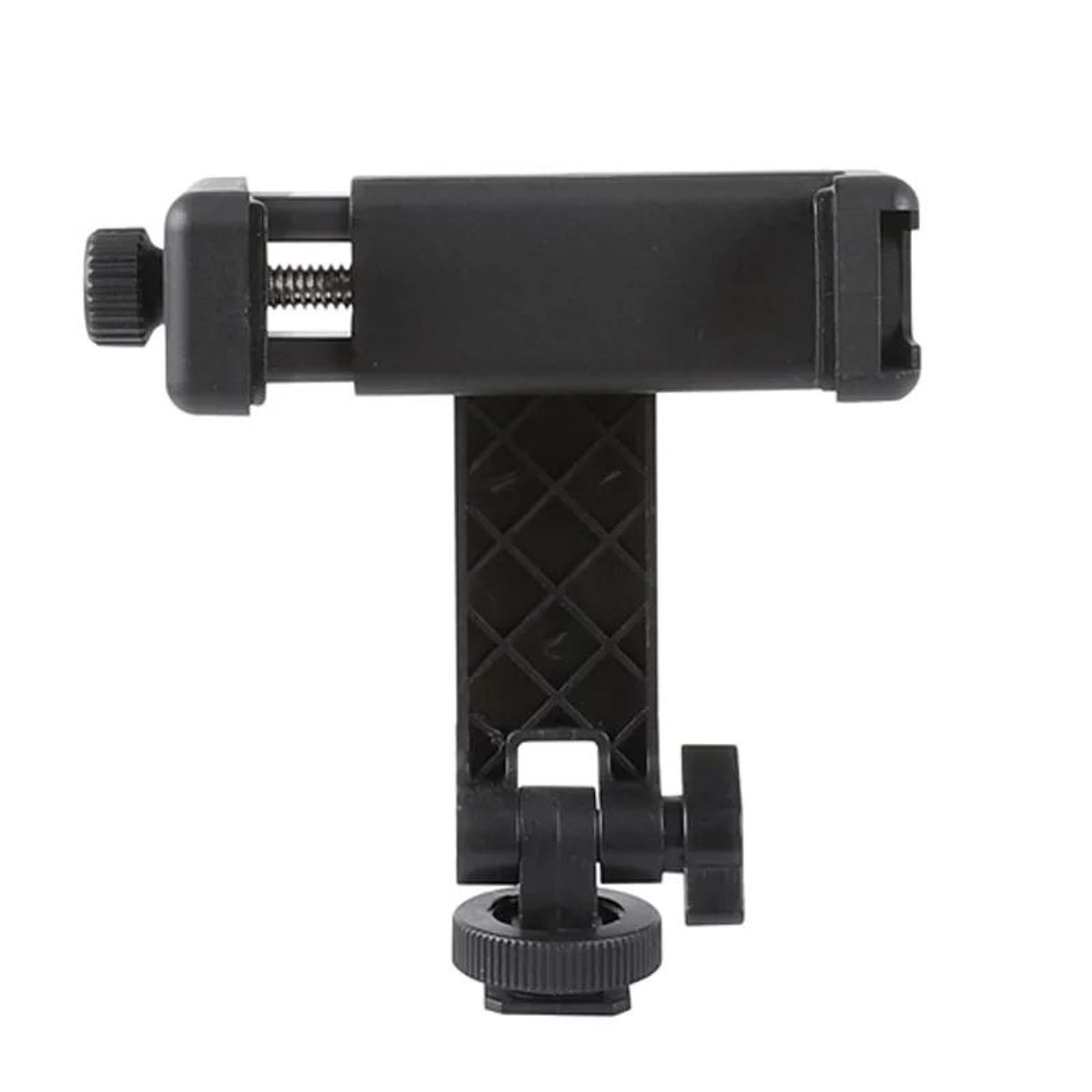 Universal 360 Rotating Phone Tripod Mount With Hot Shoe Adapter 6