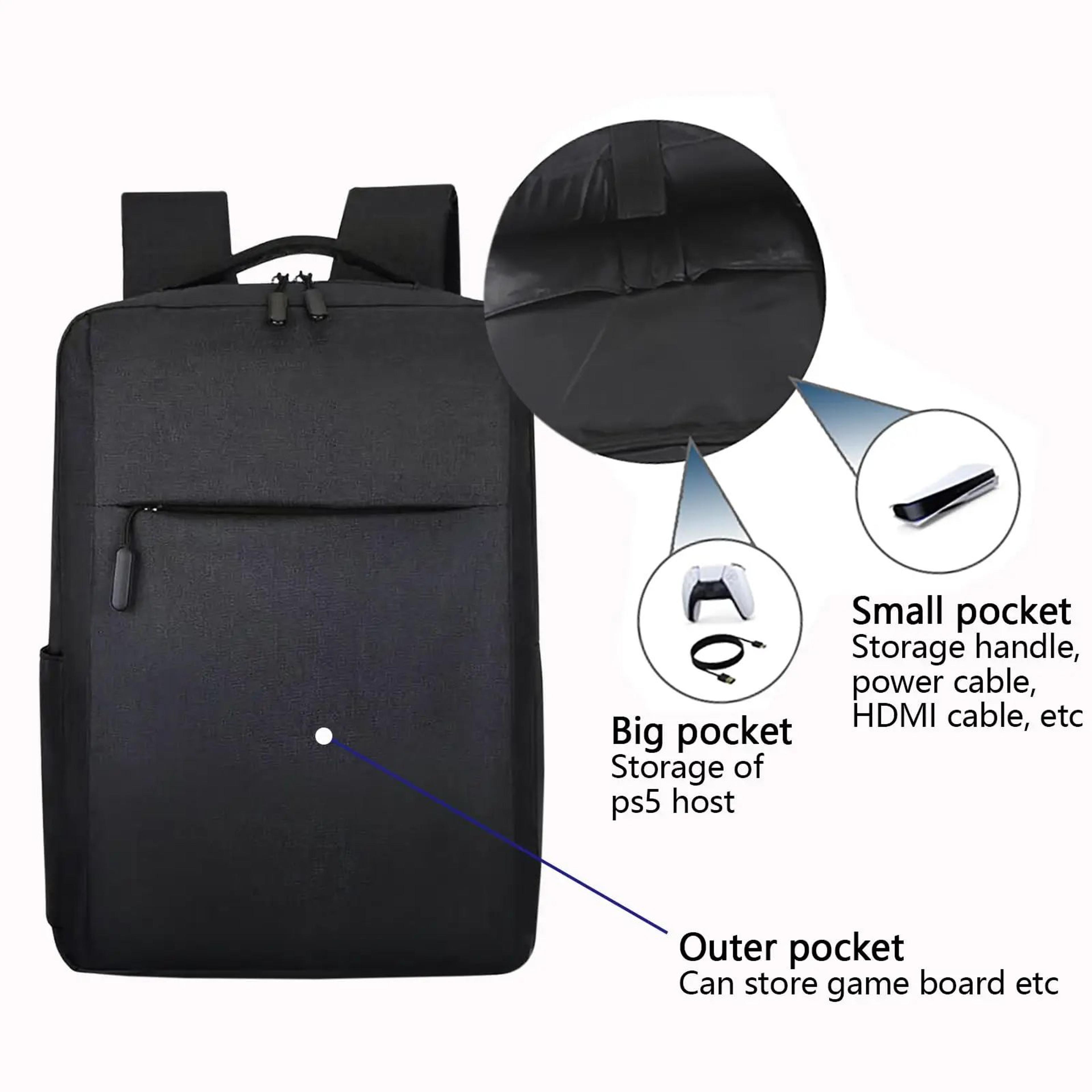 PS5 Gaming Travel Backpack Protective Console Carrying Bag 2