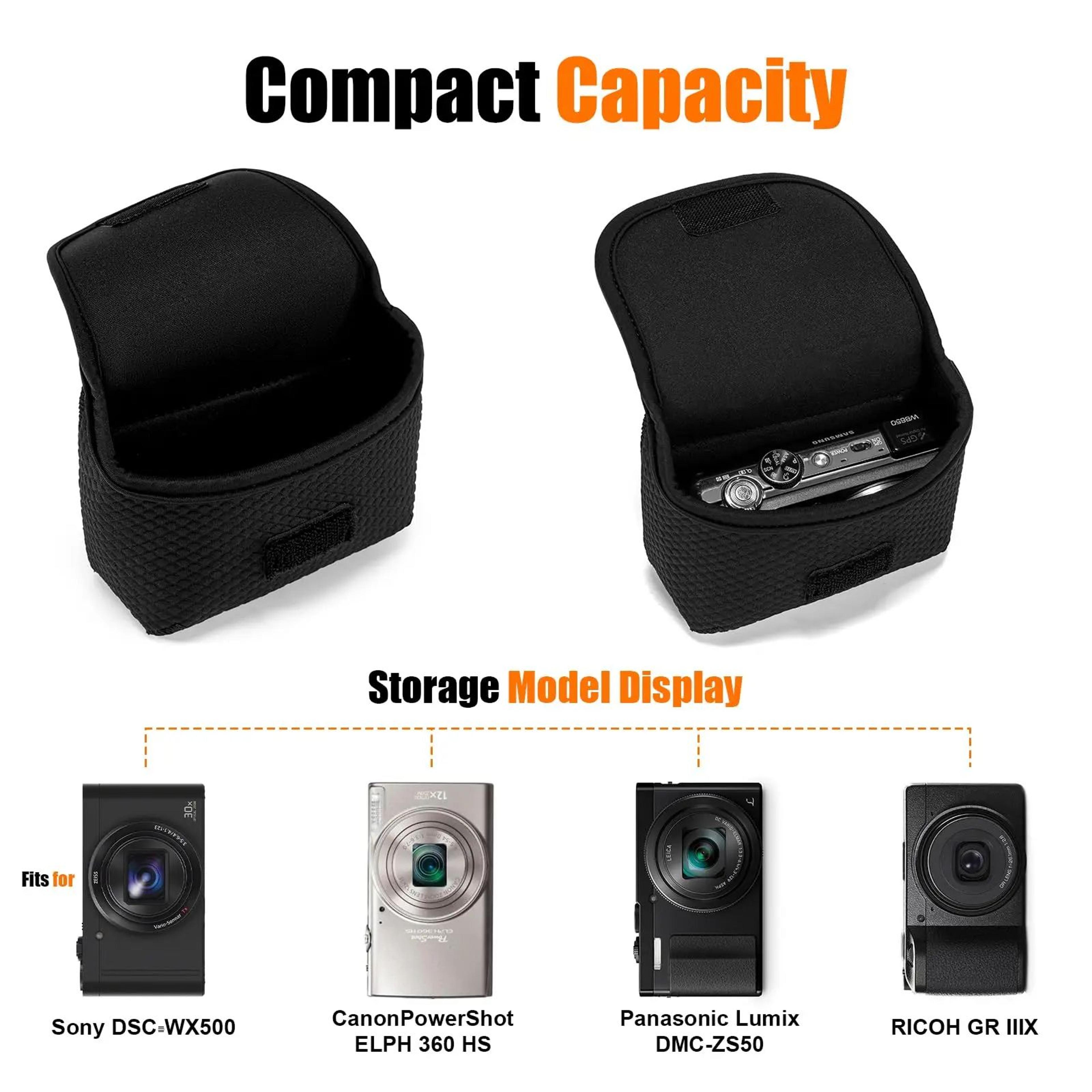 Compact Protective Digital Camera Carrying Case 2