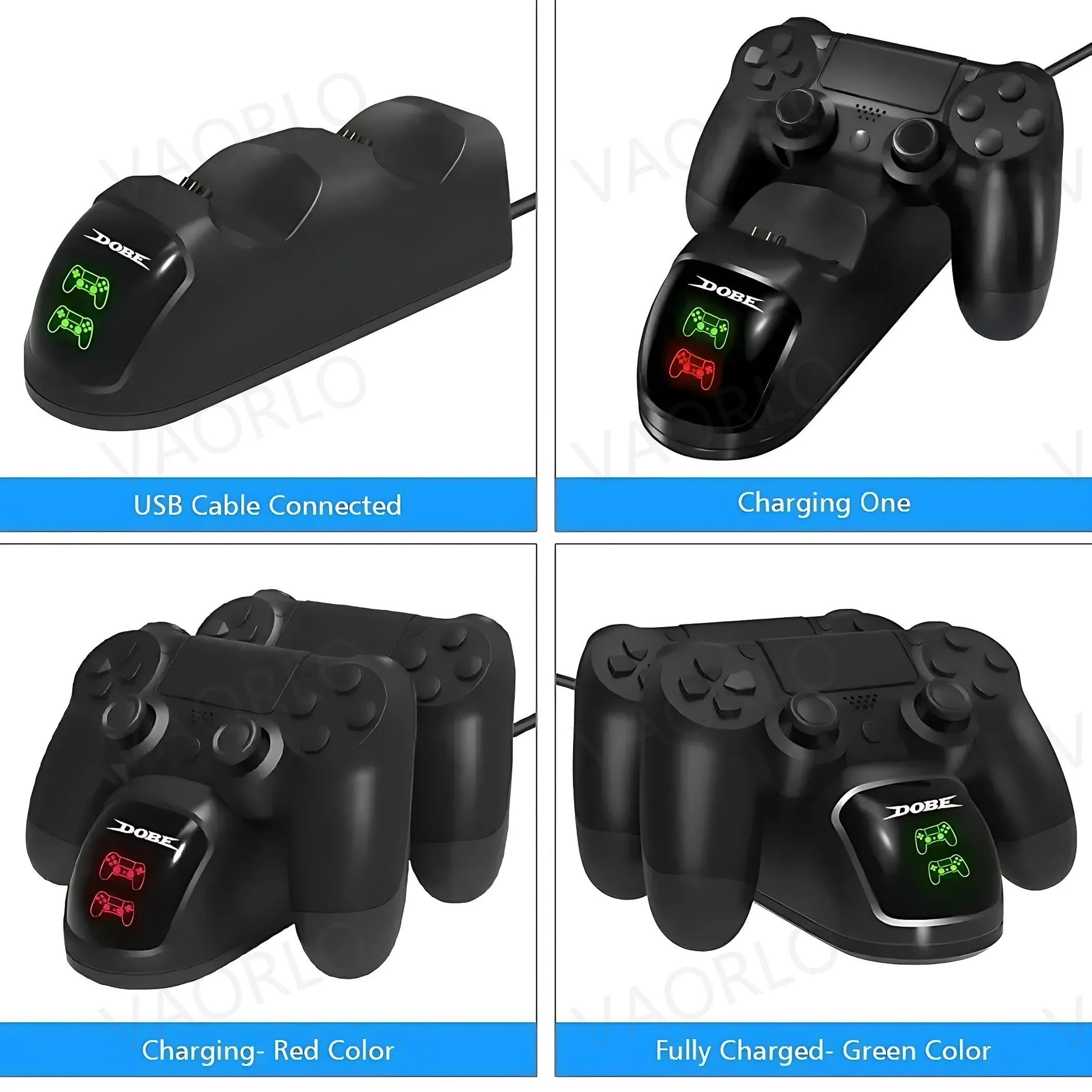 Dual Controller Charging Dock For PS4 Slim And Pro 1