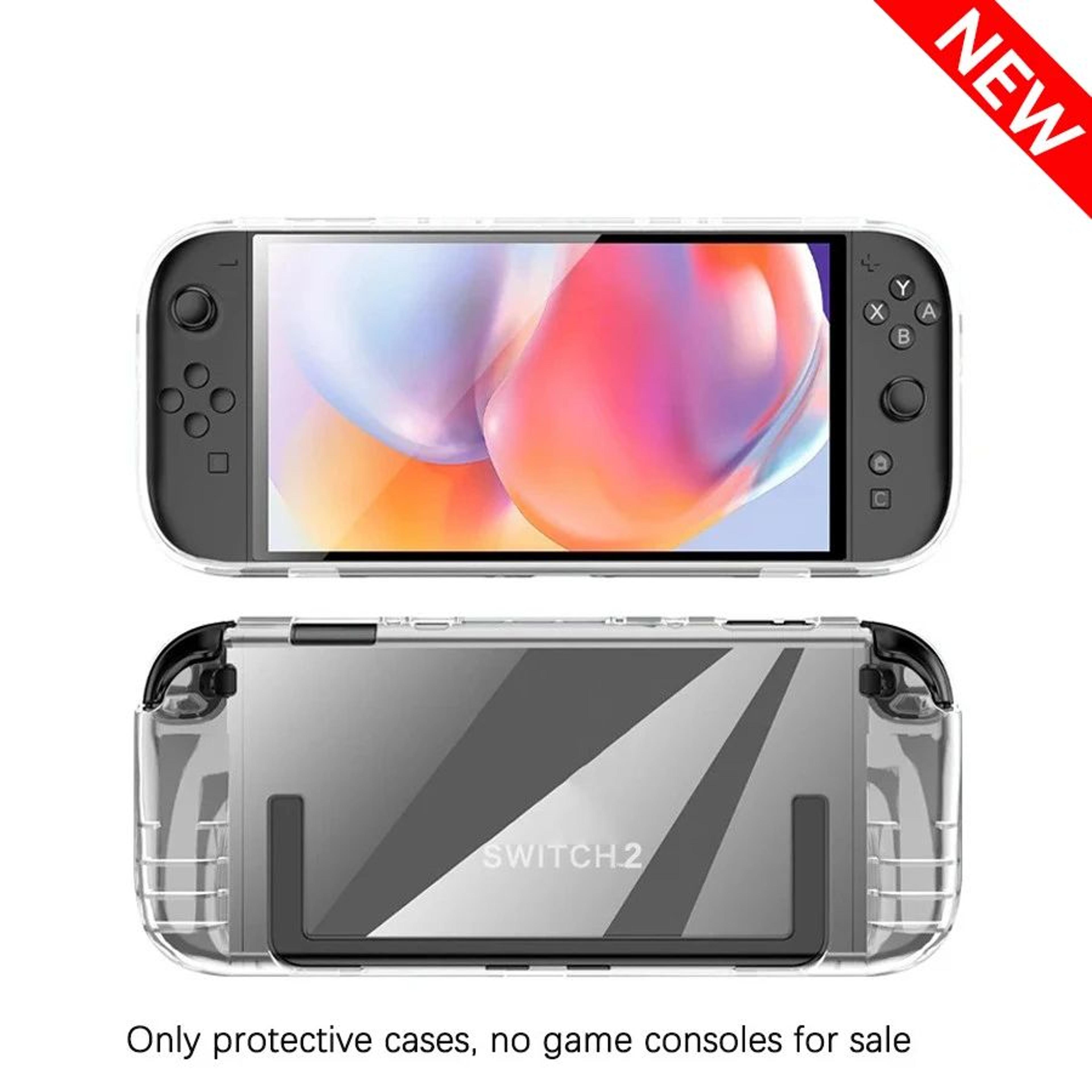 Clear TPU Protective Case For Nintendo Switch 2 7