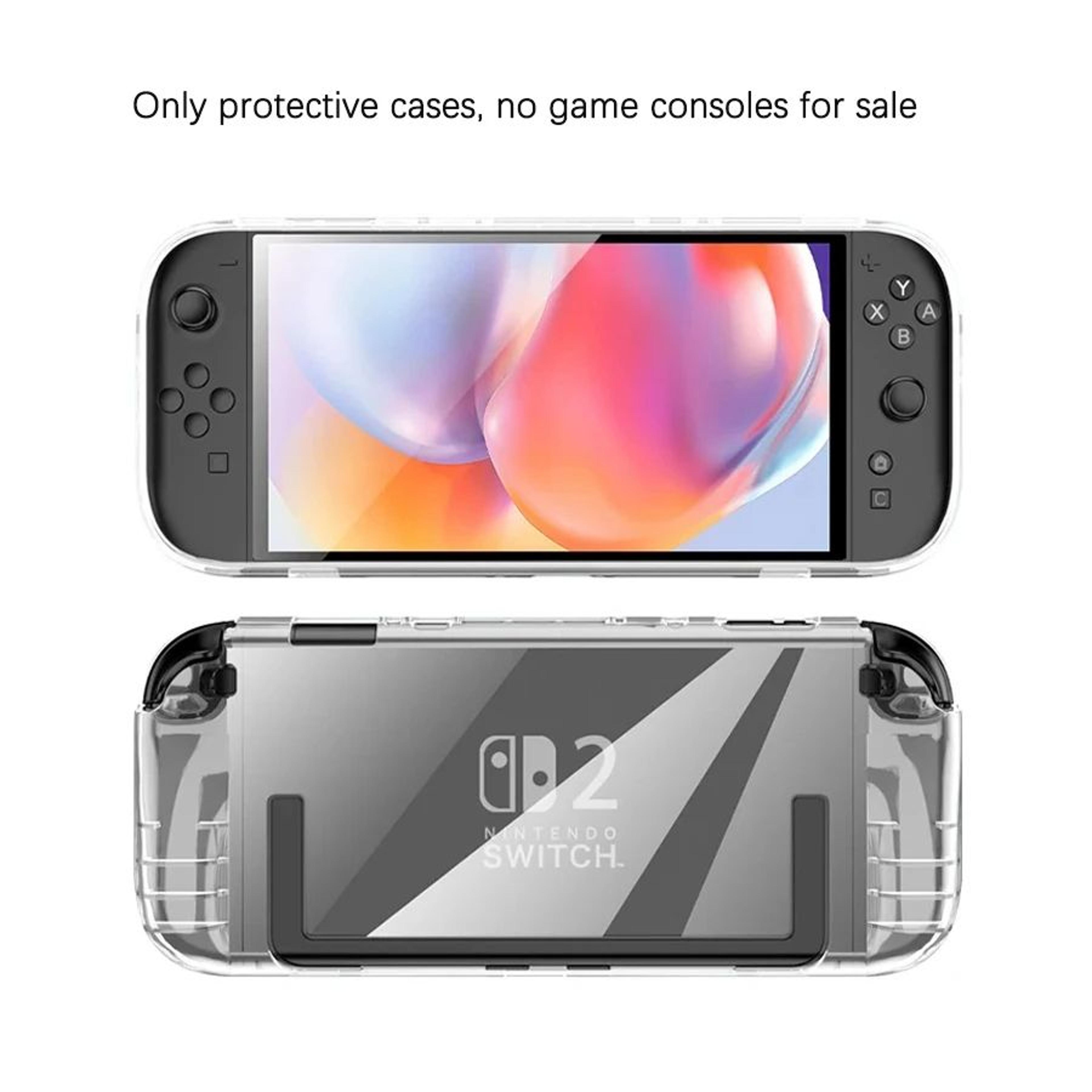 Transparent TPU Protective Case For Nintendo Switch 2 6