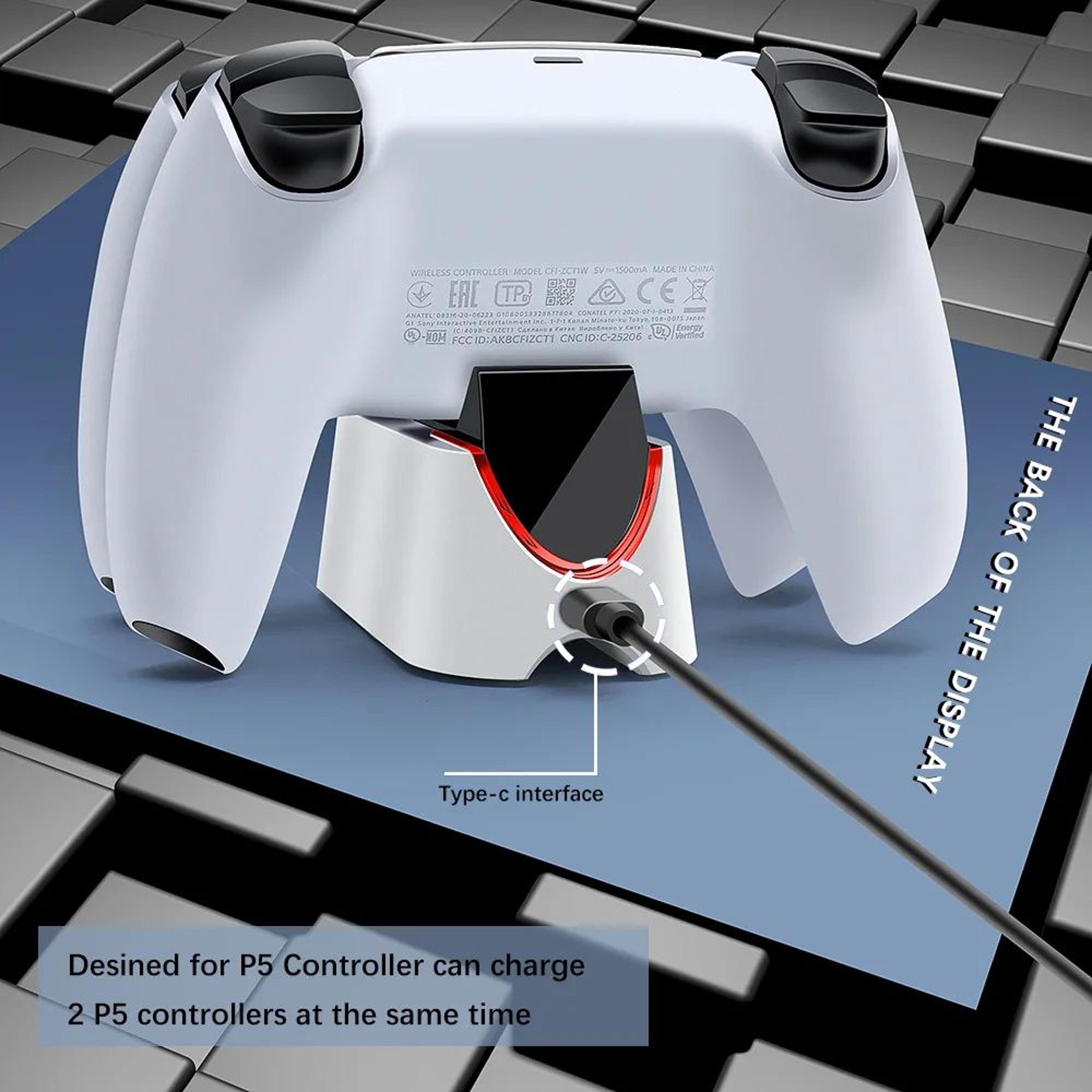 Dual Charging Station For PS5 Controllers 5