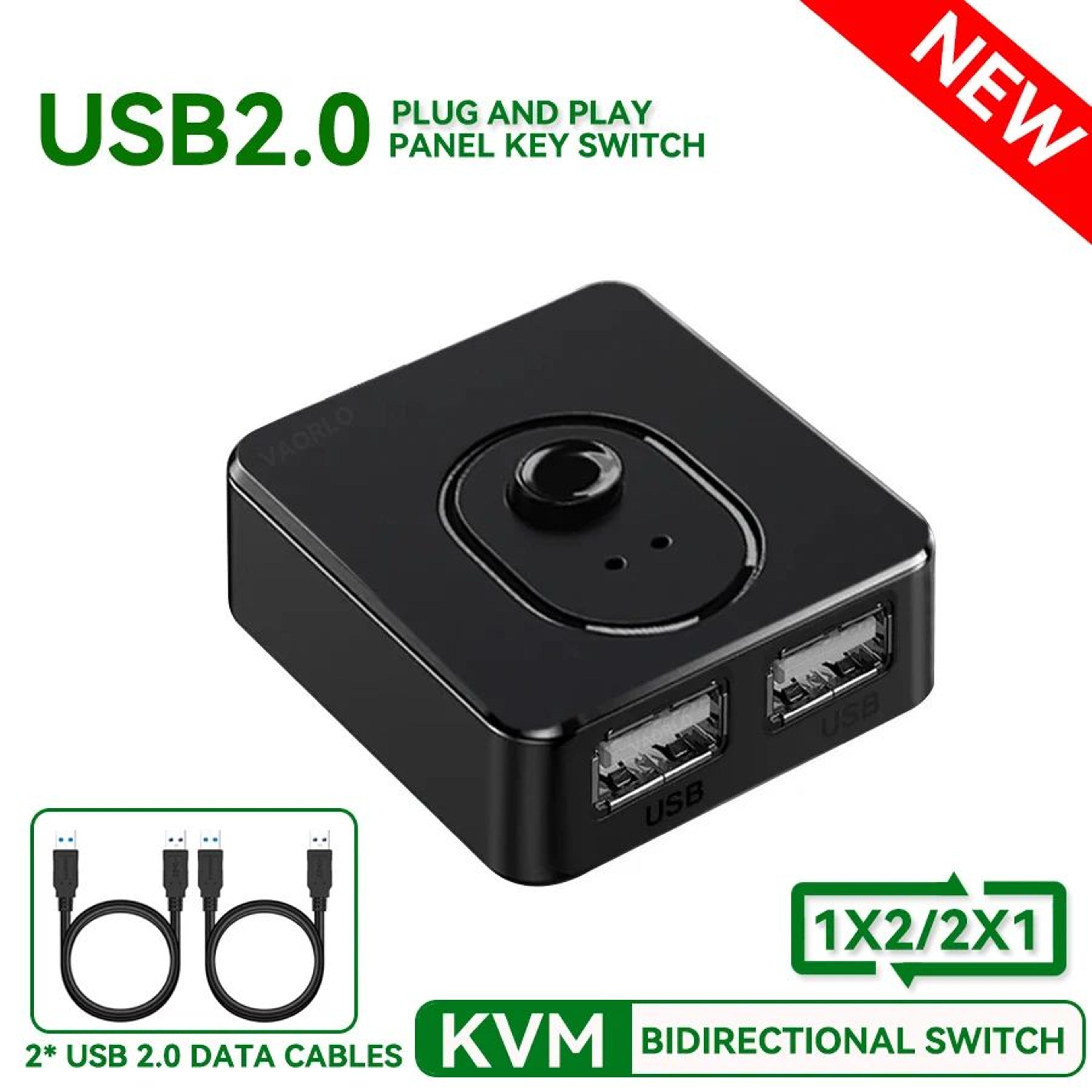 USB 30 Bidirectional KVM Switch And Sharing Hub 8