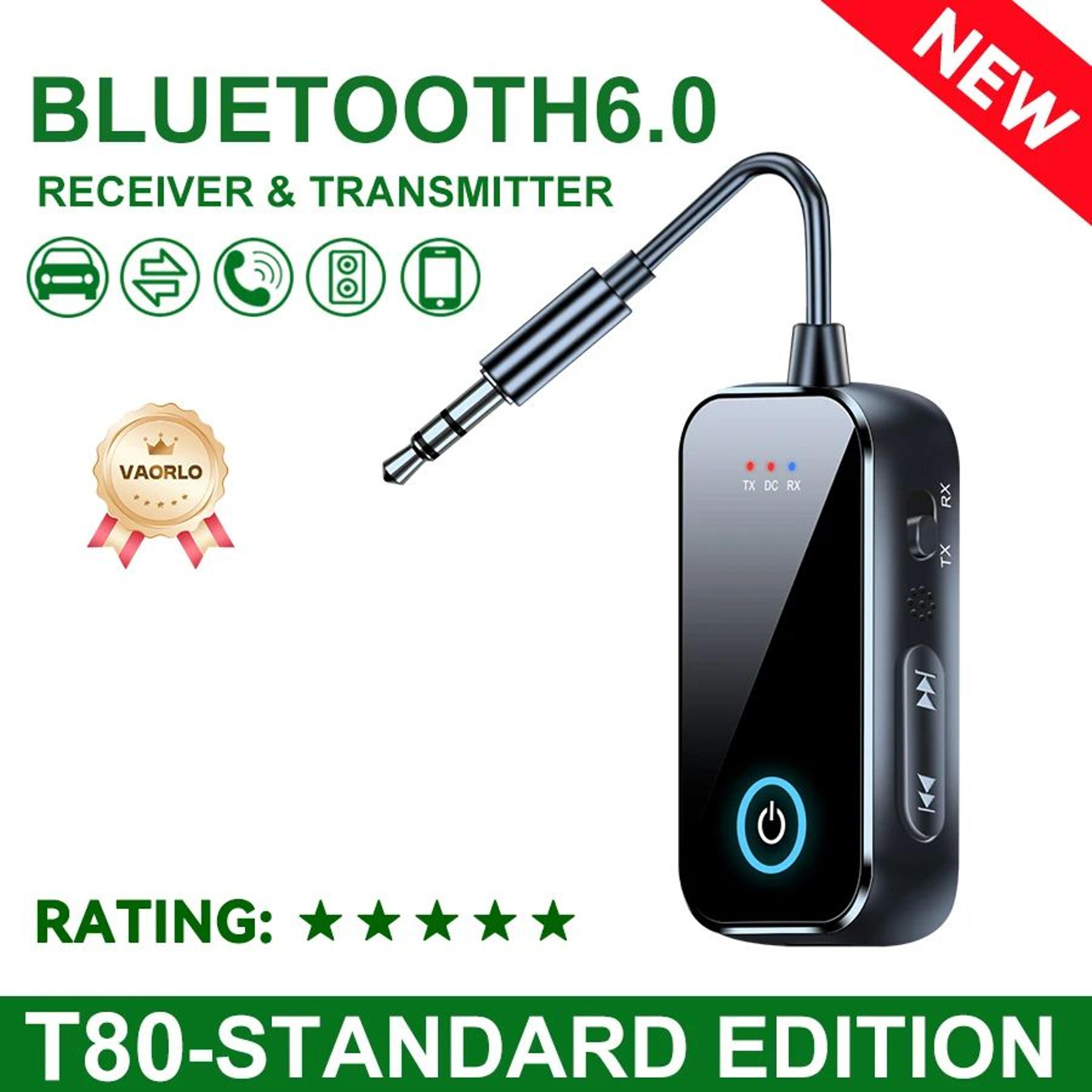 Bluetooth 60 Wireless Audio Transmitter Receiver Adapter 8