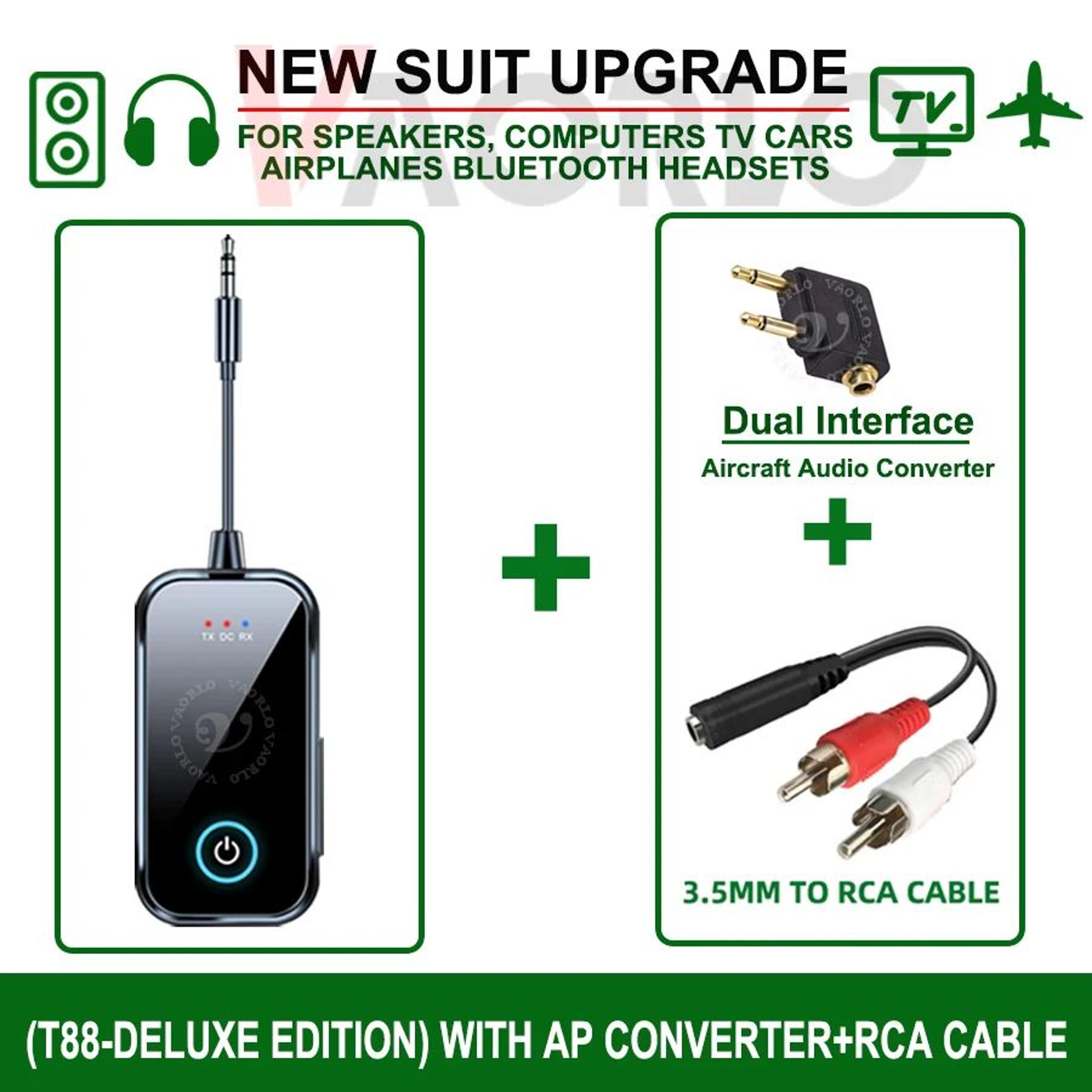 Bluetooth 60 Wireless Audio Transmitter Receiver Adapter 9