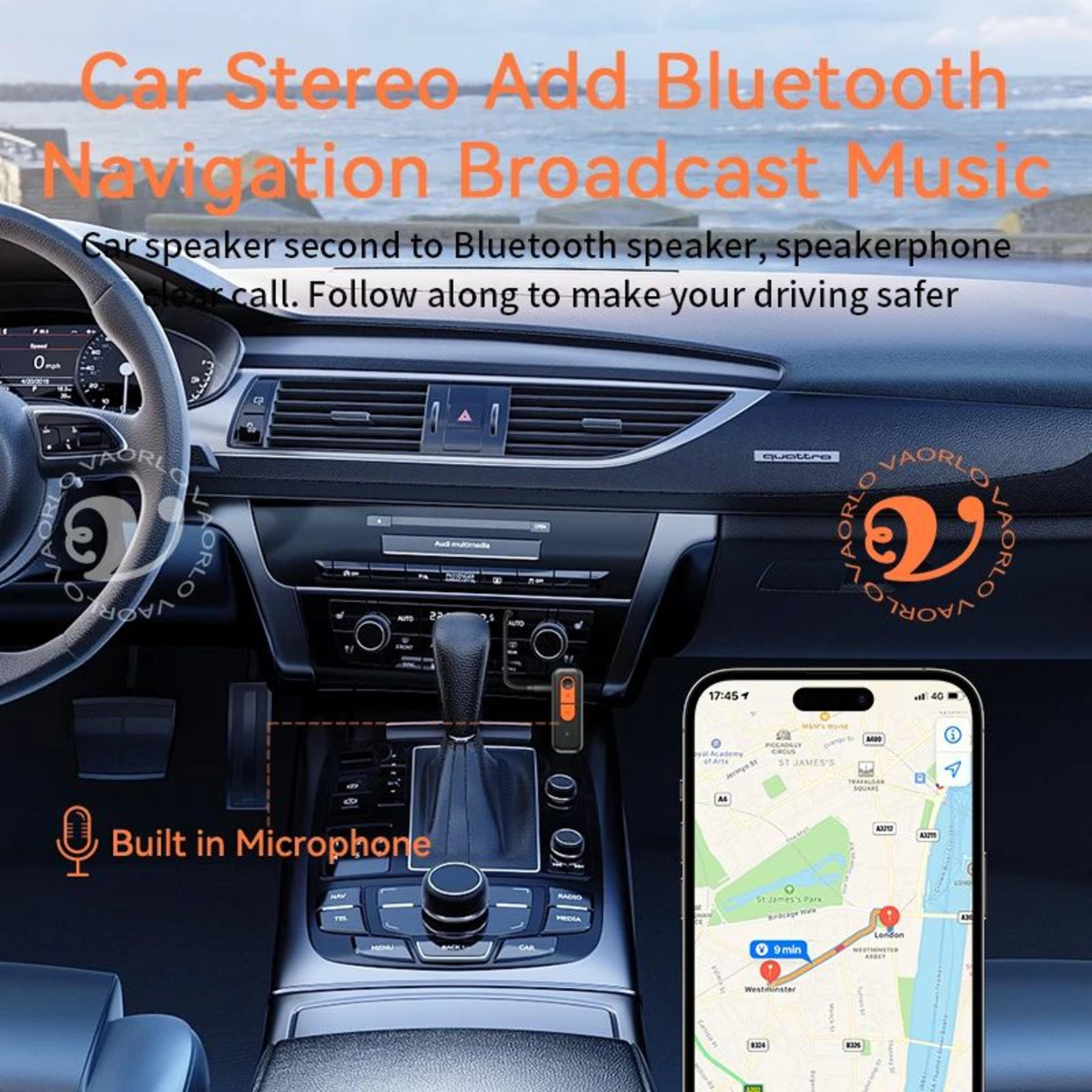 Bluetooth 54 Wireless Audio Transmitter Receiver Adapter 5