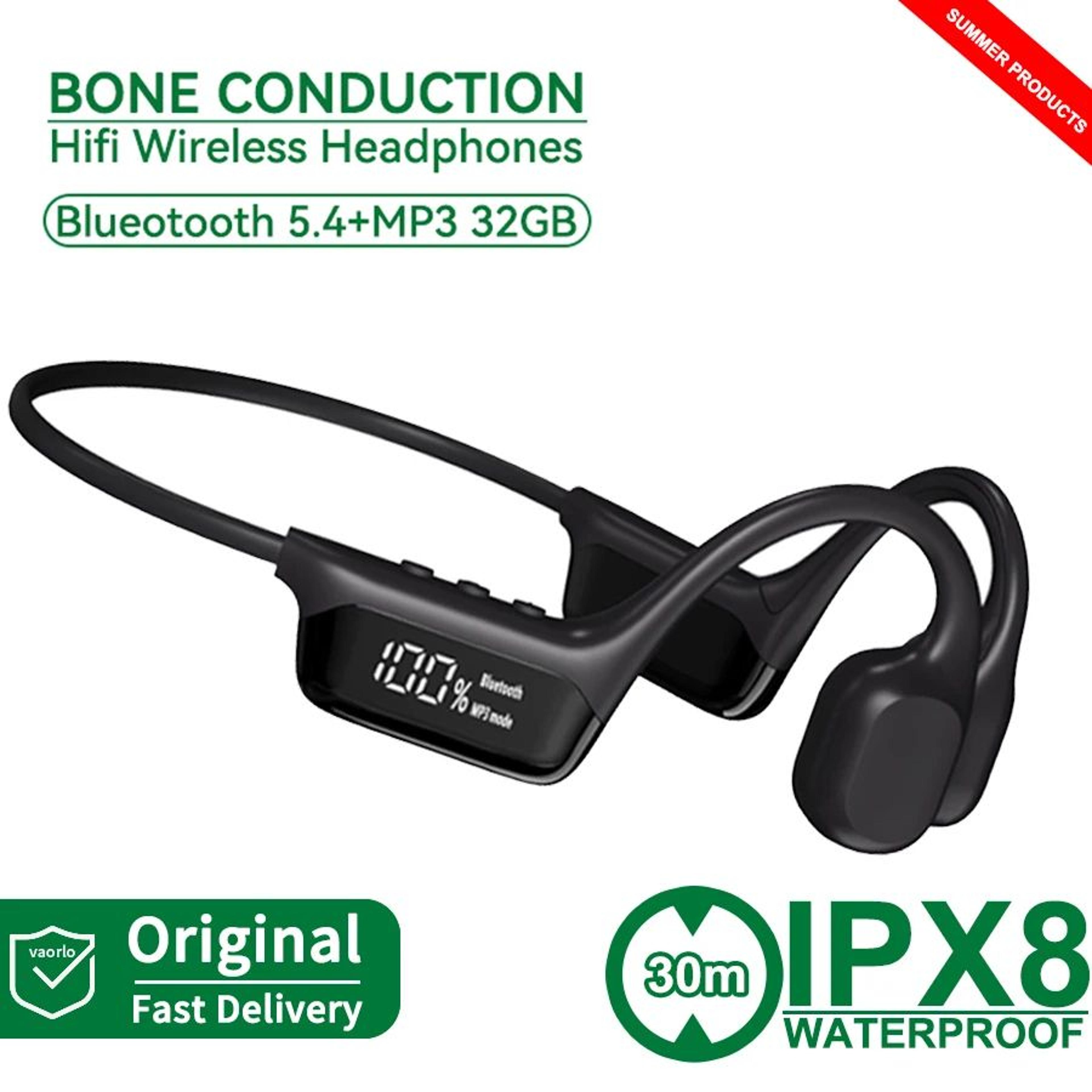 IPX8 Waterproof Bone Conduction Swimming Headphones 12