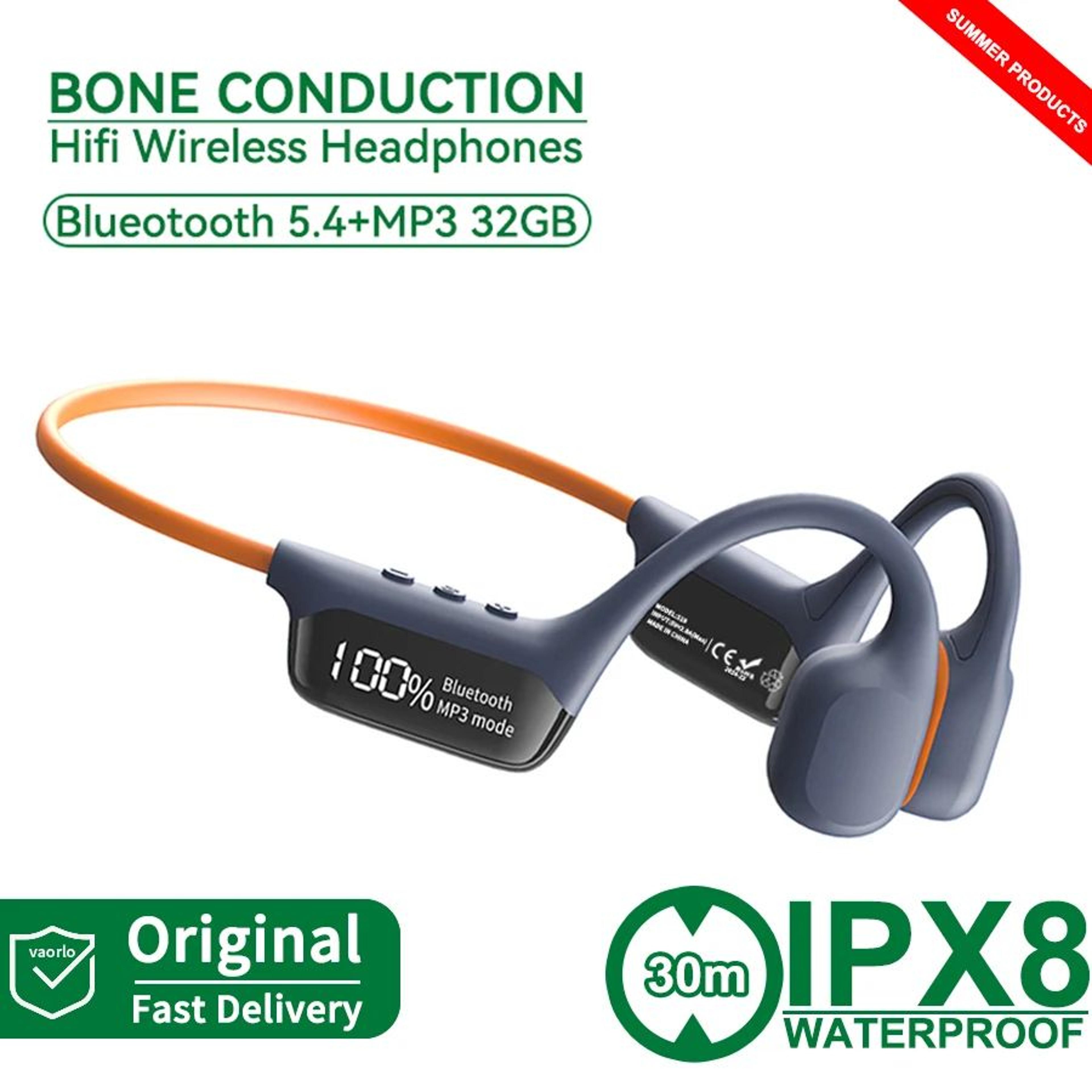 IPX8 Waterproof Bone Conduction Swimming Headphones 14