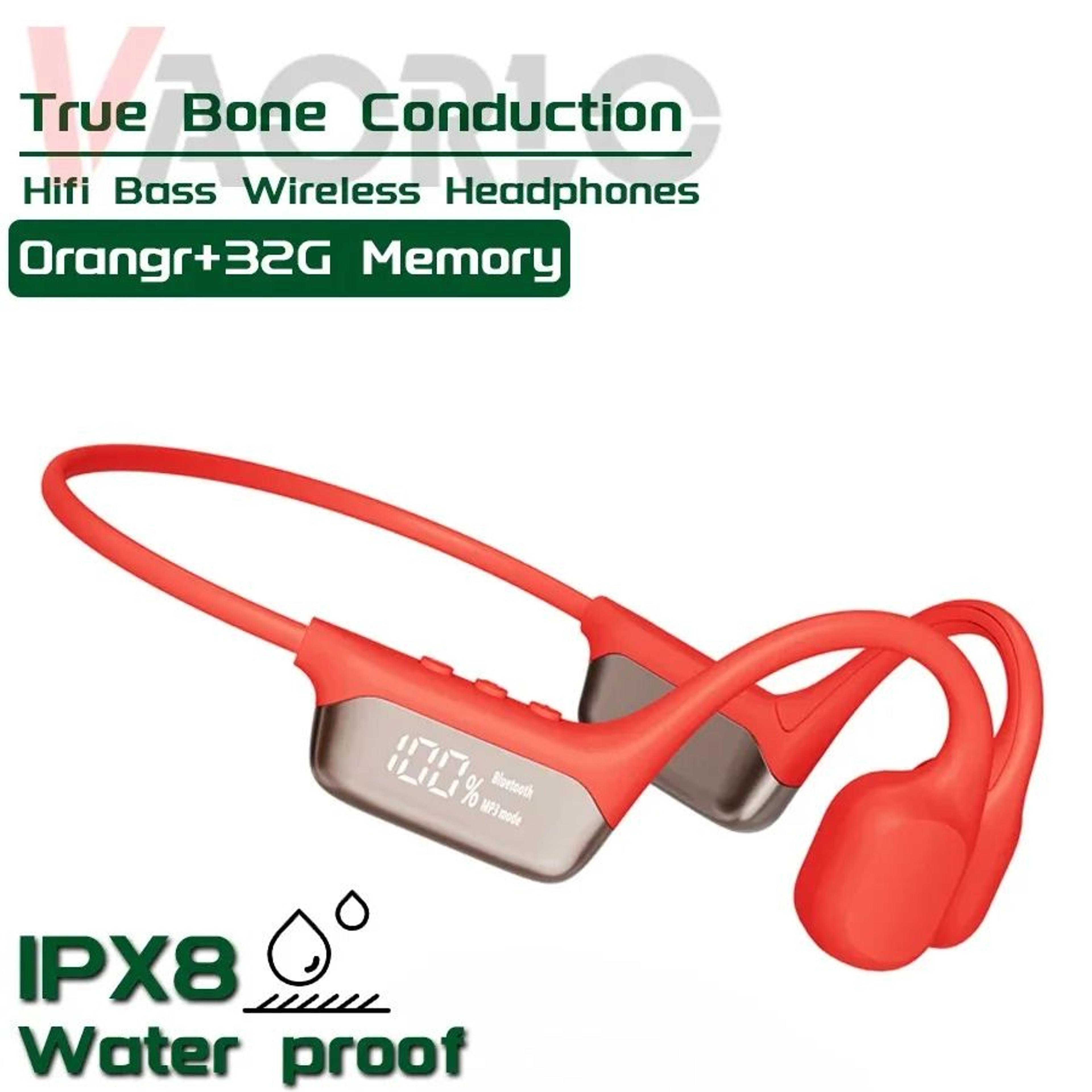 IPX8 Waterproof Bone Conduction Swimming Headphones 9