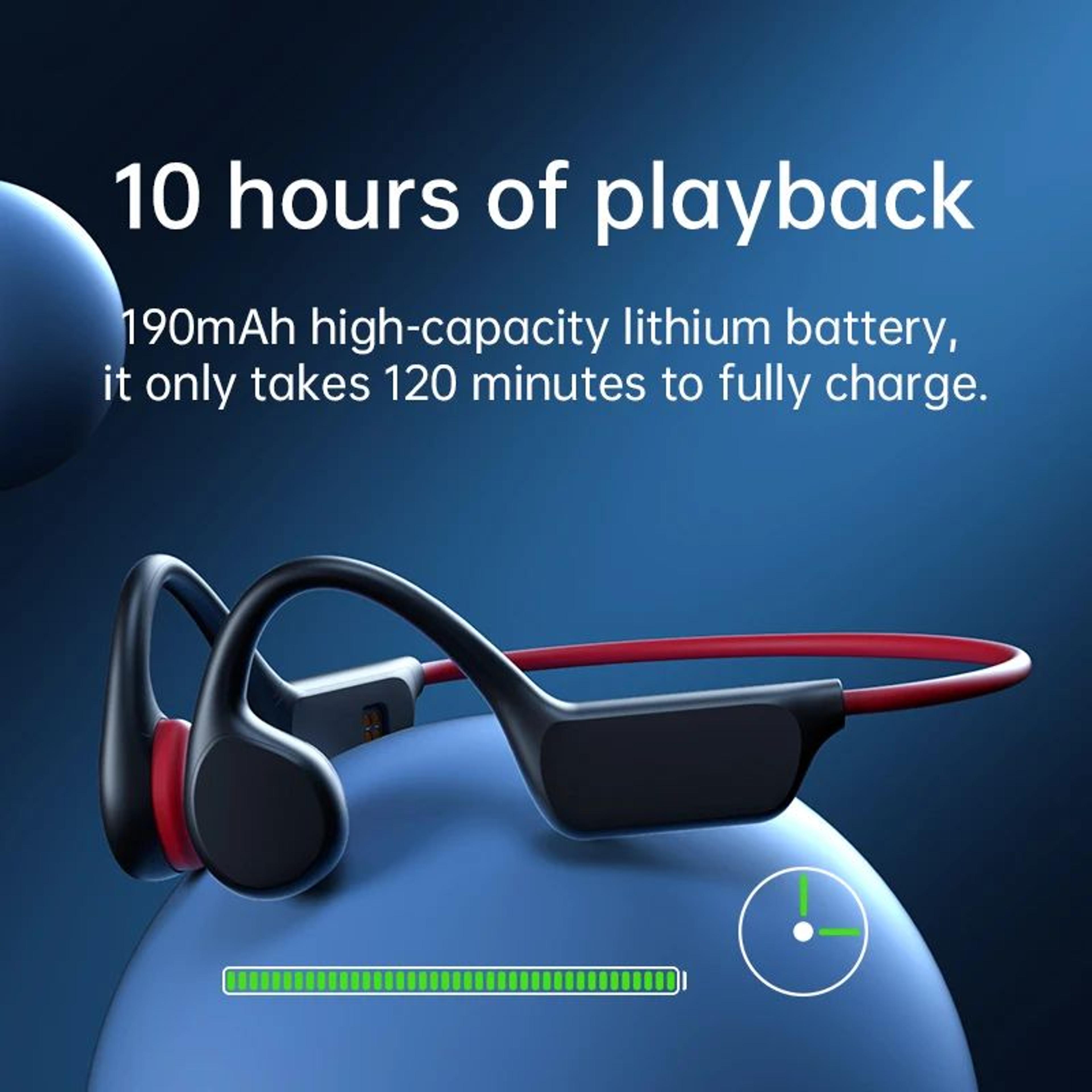 IPX8 Bone Conduction Swimming Headphones With MP3 Player 1